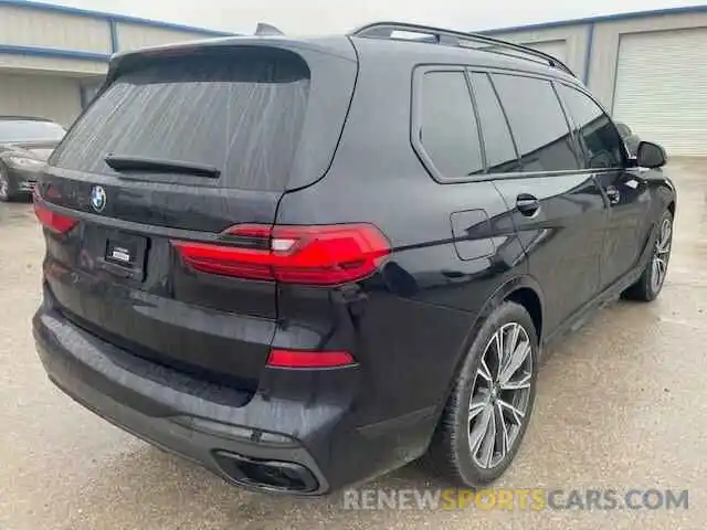 4 Photograph of a damaged car 5UXCX4C59KLS35892 BMW X7 2019