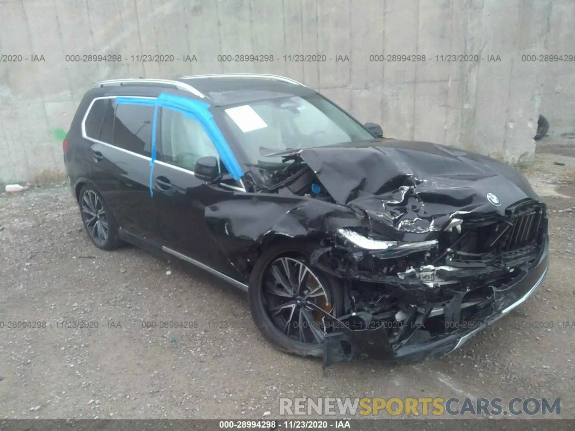 1 Photograph of a damaged car 5UXCX4C59KLS36914 BMW X7 2019