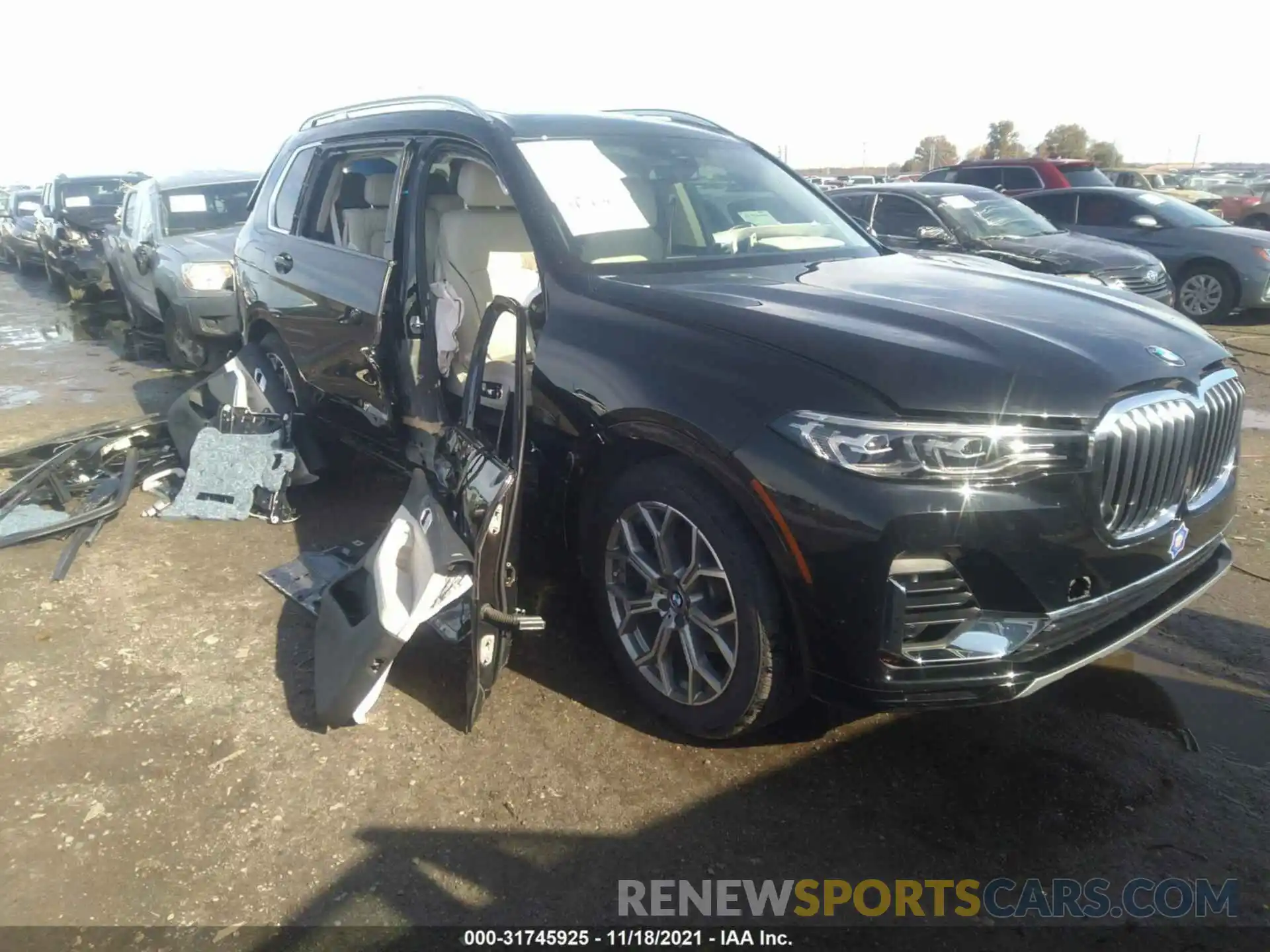 1 Photograph of a damaged car 5UXCW2C00L9A00343 BMW X7 2020