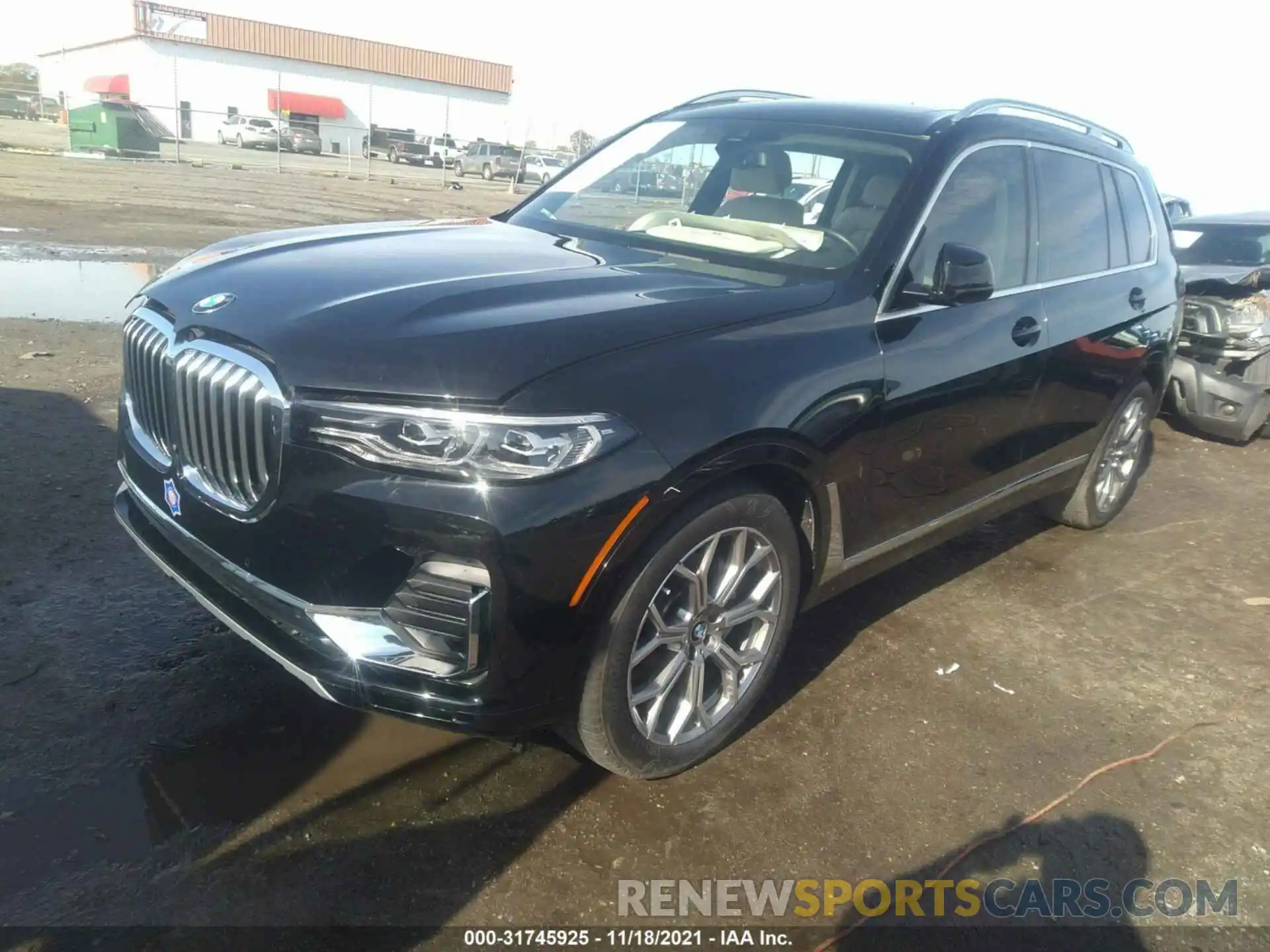 2 Photograph of a damaged car 5UXCW2C00L9A00343 BMW X7 2020