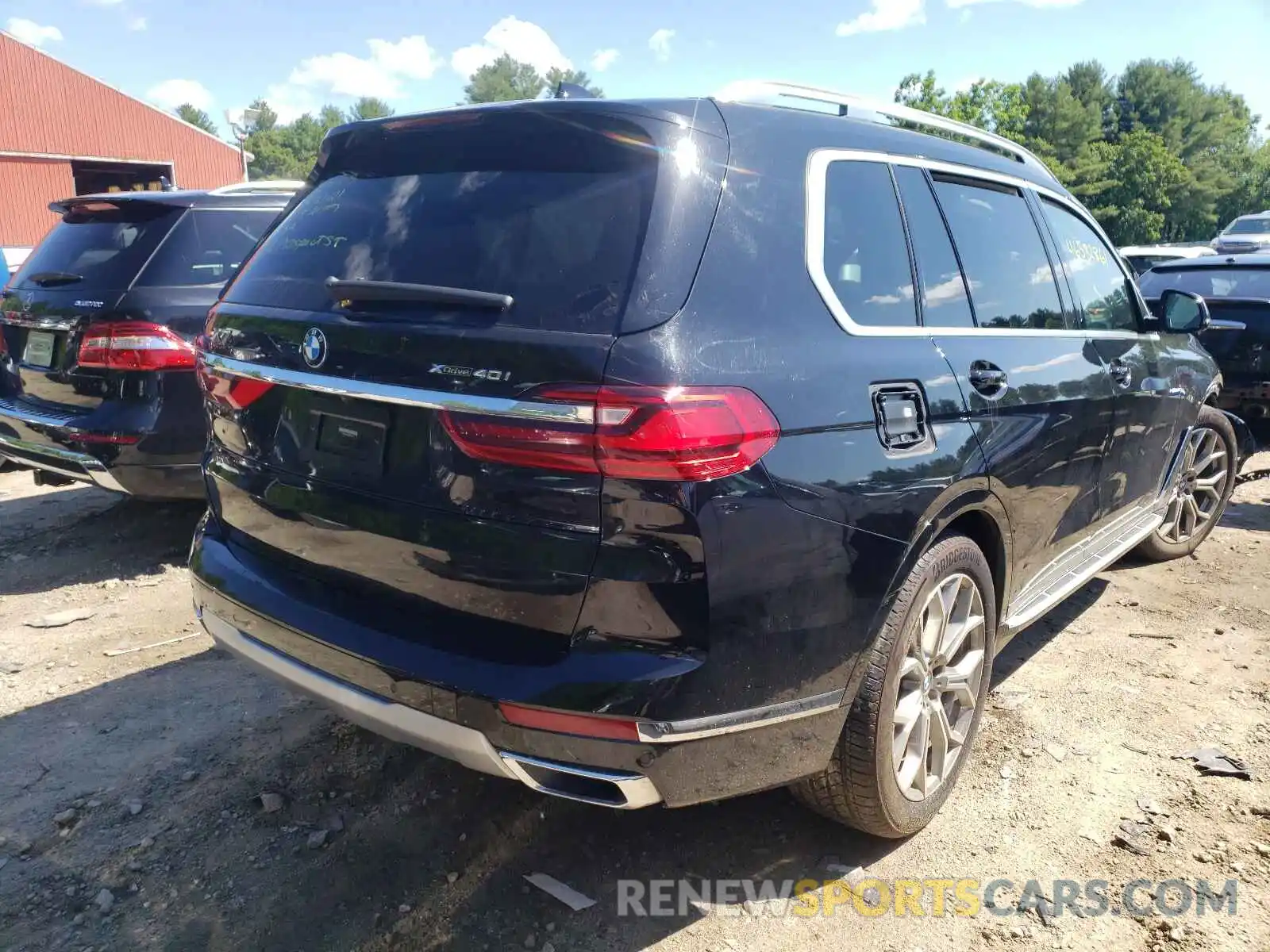 4 Фотография поврежденного автомобиля 5UXCW2C00L9B91097 BMW X7 2020