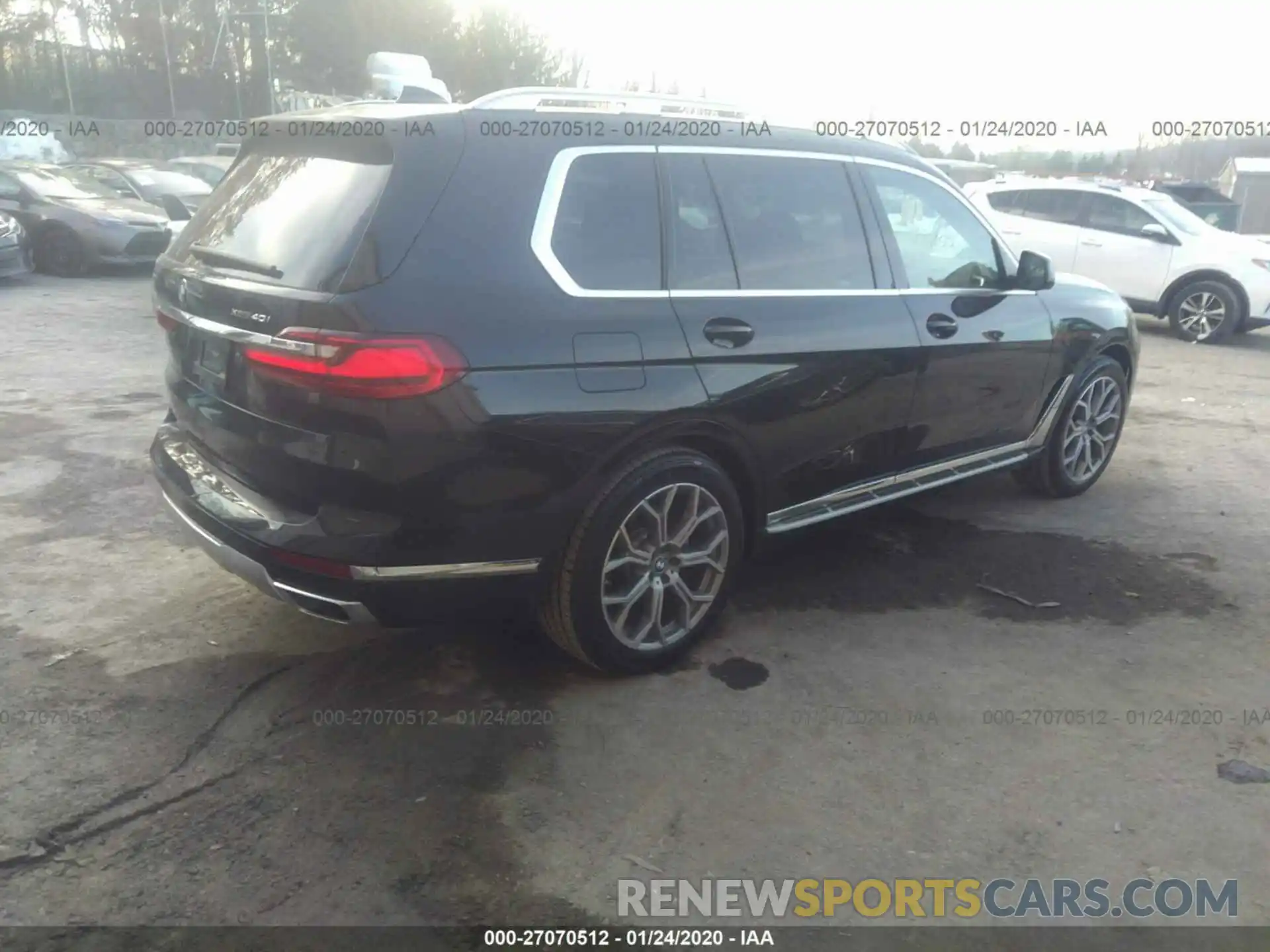 4 Фотография поврежденного автомобиля 5UXCW2C01L9B02962 BMW X7 2020