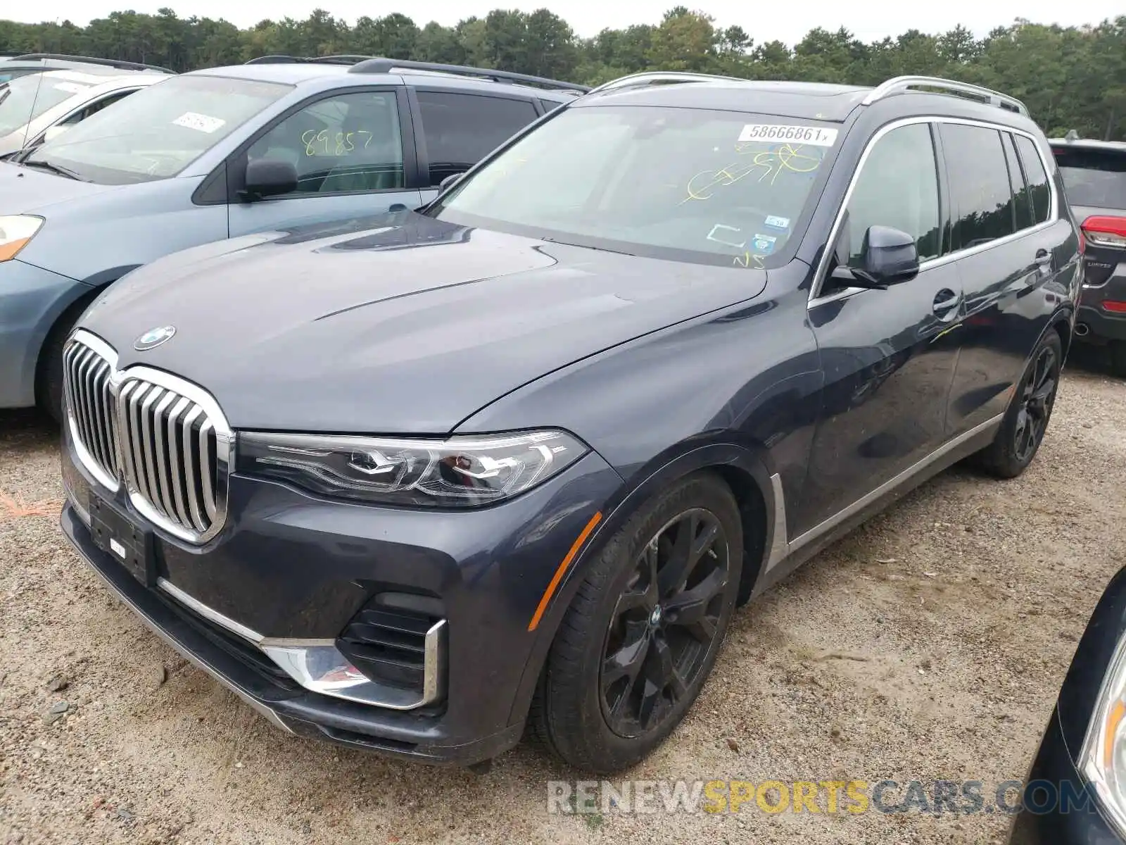 2 Фотография поврежденного автомобиля 5UXCW2C01L9B43107 BMW X7 2020