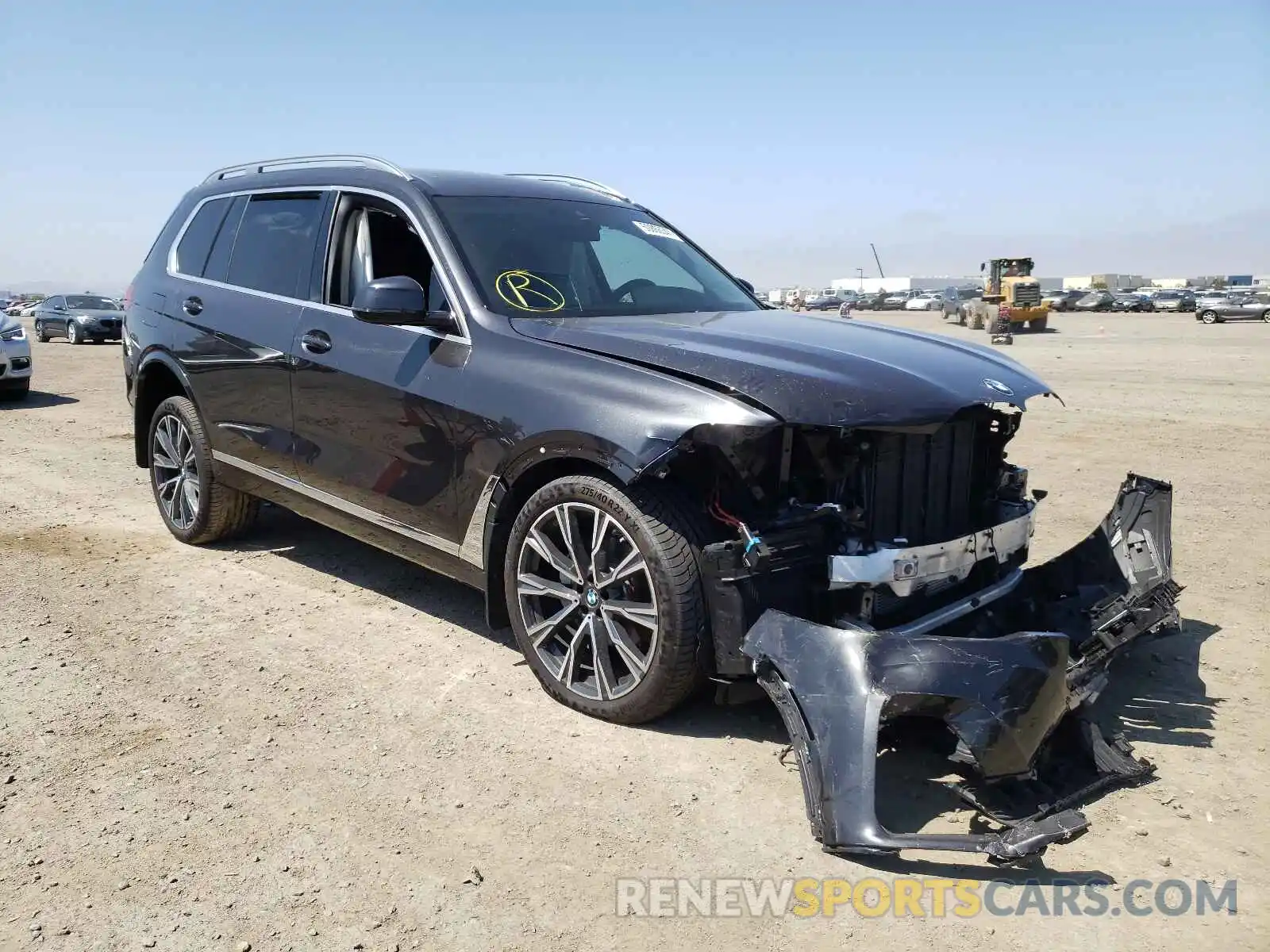 1 Photograph of a damaged car 5UXCW2C01L9C00342 BMW X7 2020