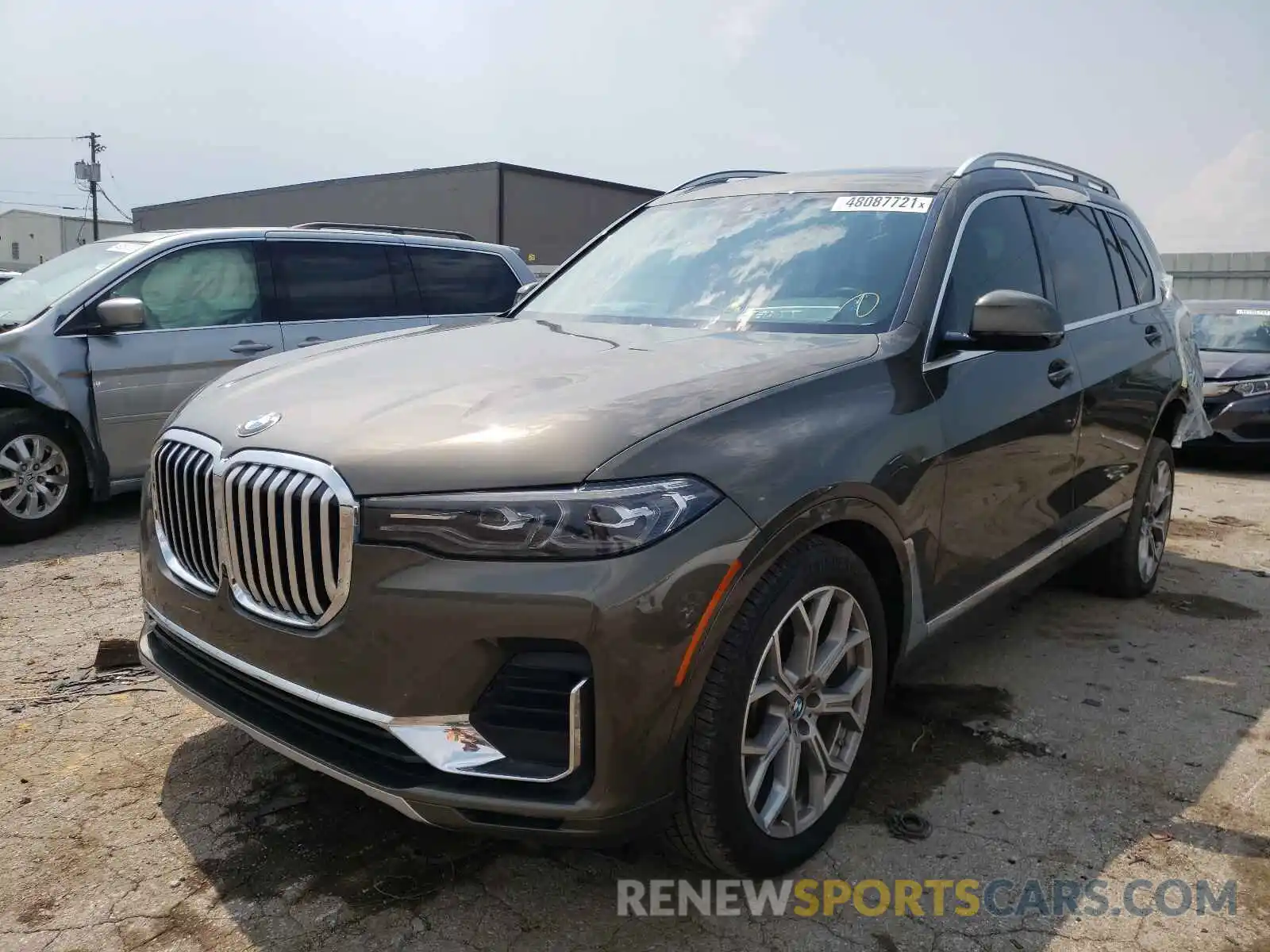 2 Фотография поврежденного автомобиля 5UXCW2C01L9C15777 BMW X7 2020