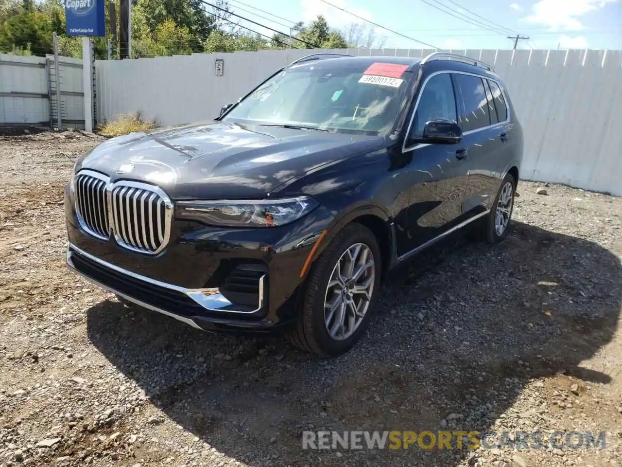 2 Фотография поврежденного автомобиля 5UXCW2C01L9C40257 BMW X7 2020