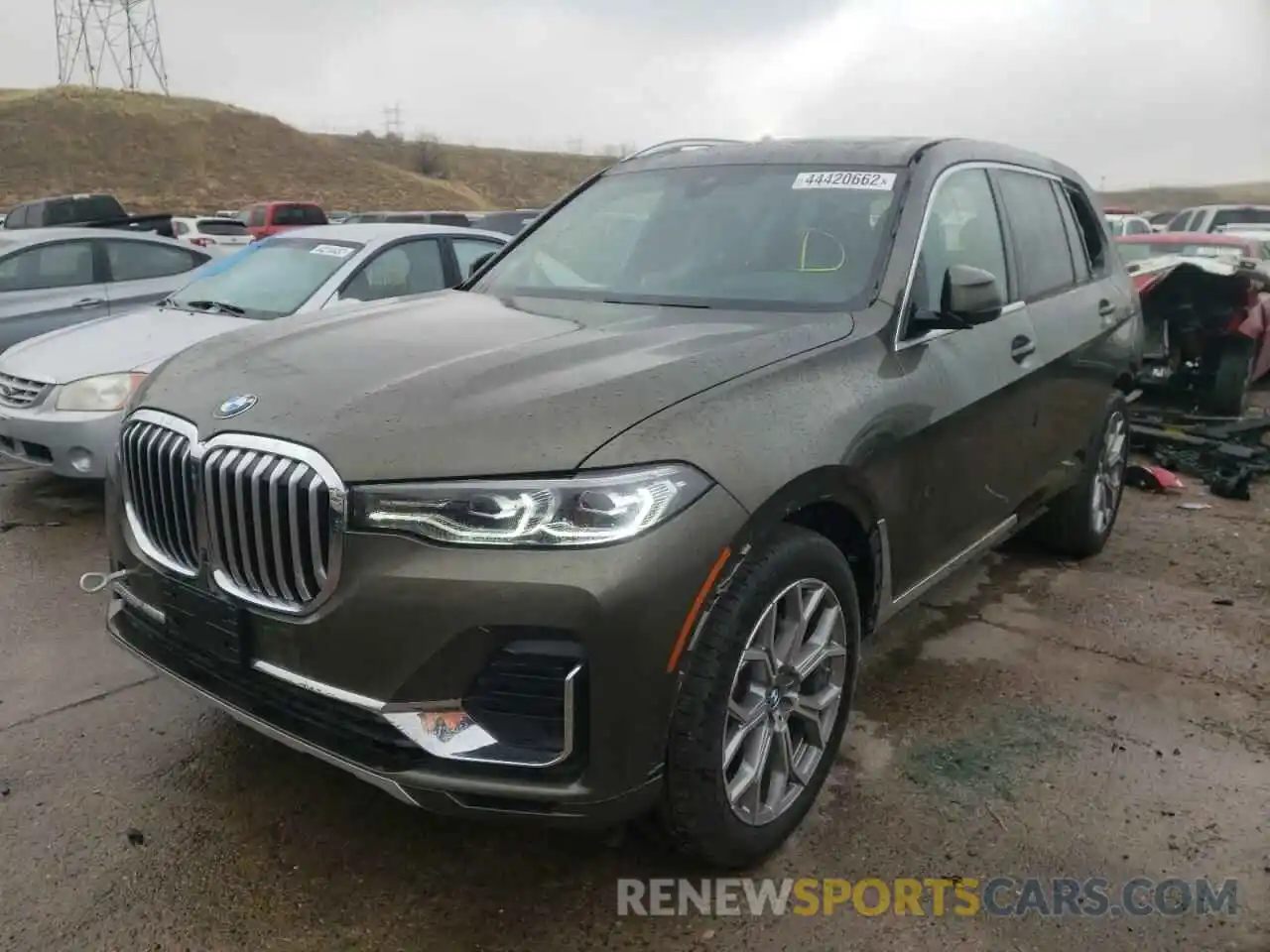 2 Фотография поврежденного автомобиля 5UXCW2C02L9B07250 BMW X7 2020