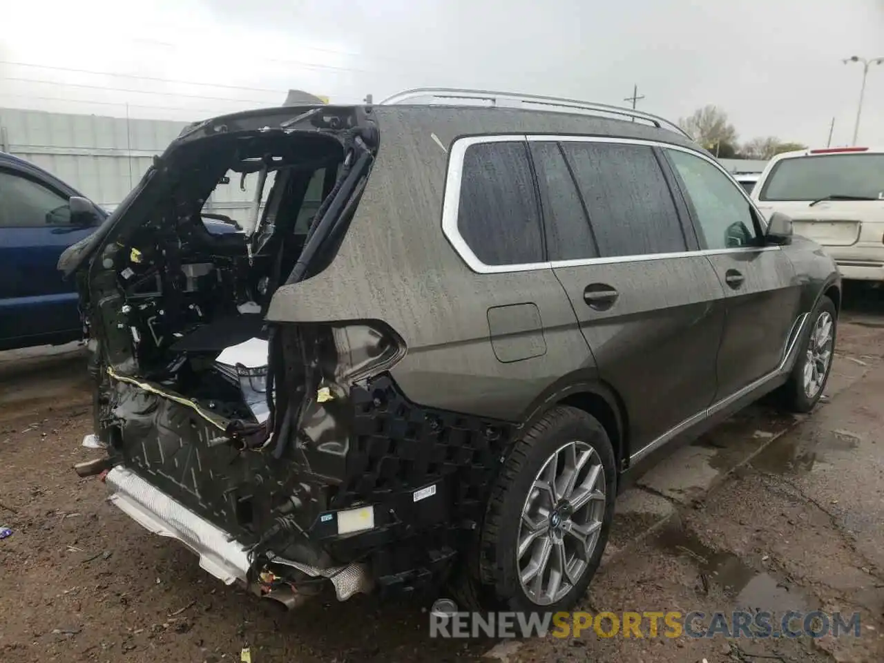 4 Фотография поврежденного автомобиля 5UXCW2C02L9B07250 BMW X7 2020