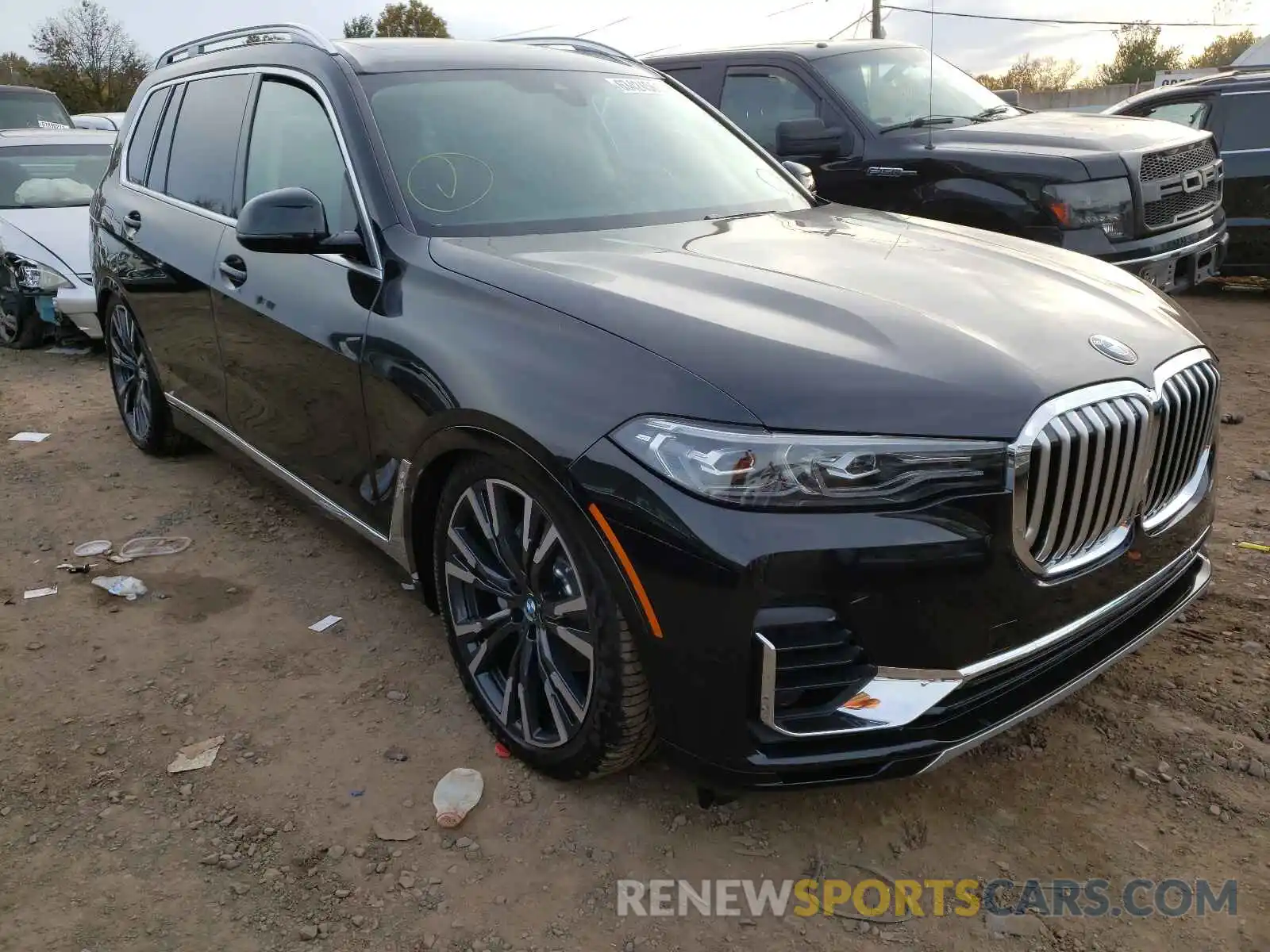 1 Photograph of a damaged car 5UXCW2C03L9A00241 BMW X7 2020