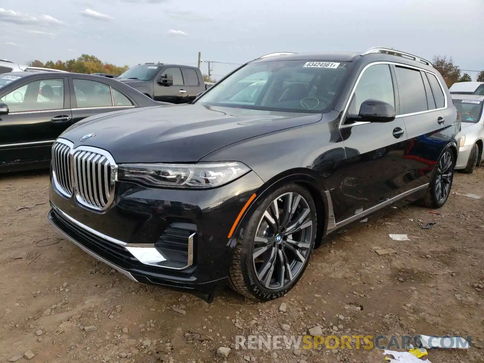 2 Фотография поврежденного автомобиля 5UXCW2C03L9A00241 BMW X7 2020