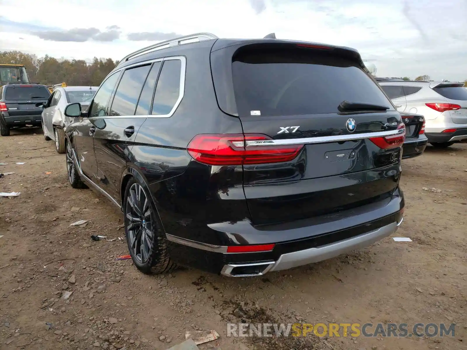 3 Фотография поврежденного автомобиля 5UXCW2C03L9A00241 BMW X7 2020