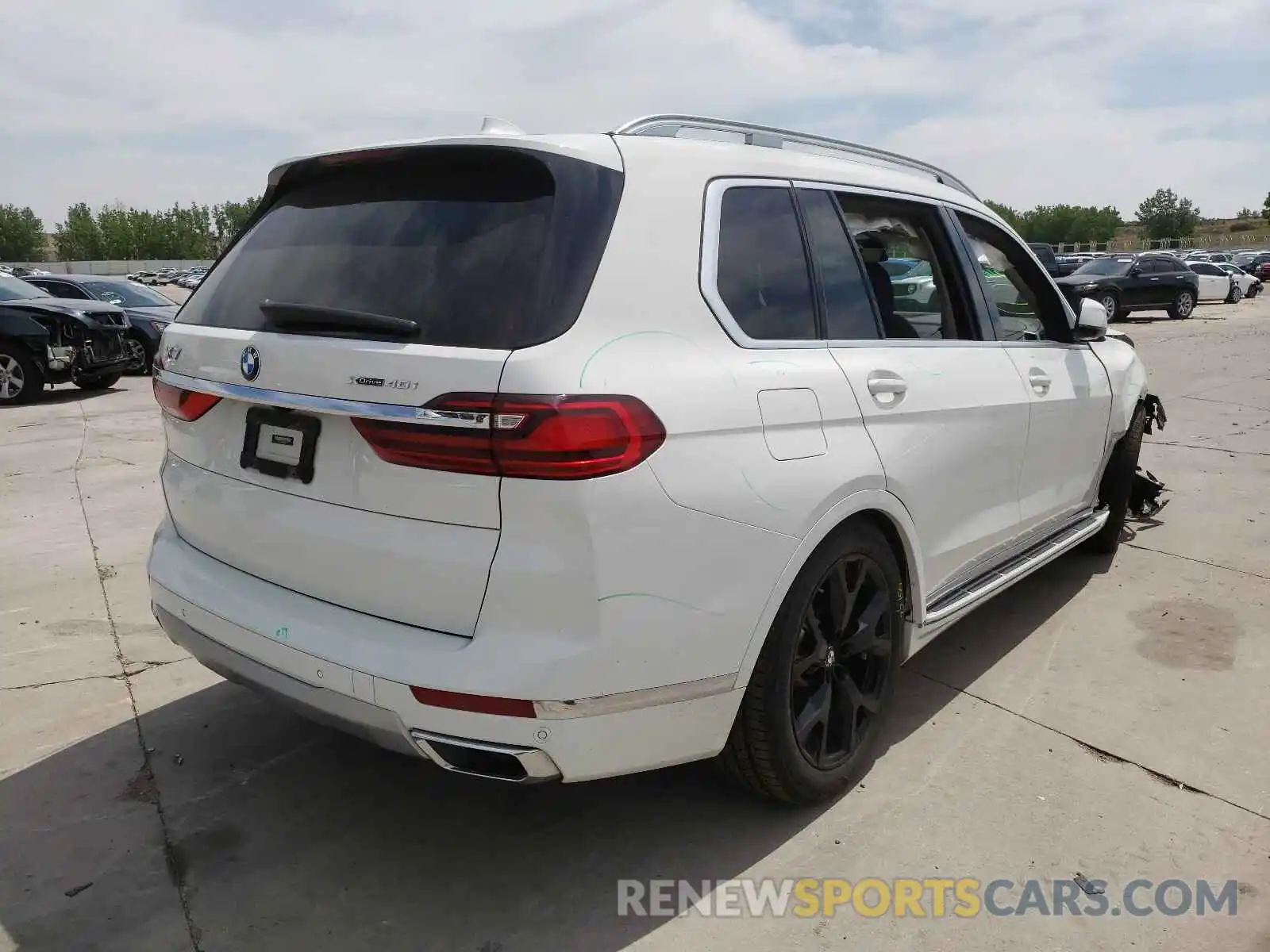 4 Фотография поврежденного автомобиля 5UXCW2C03L9B14207 BMW X7 2020