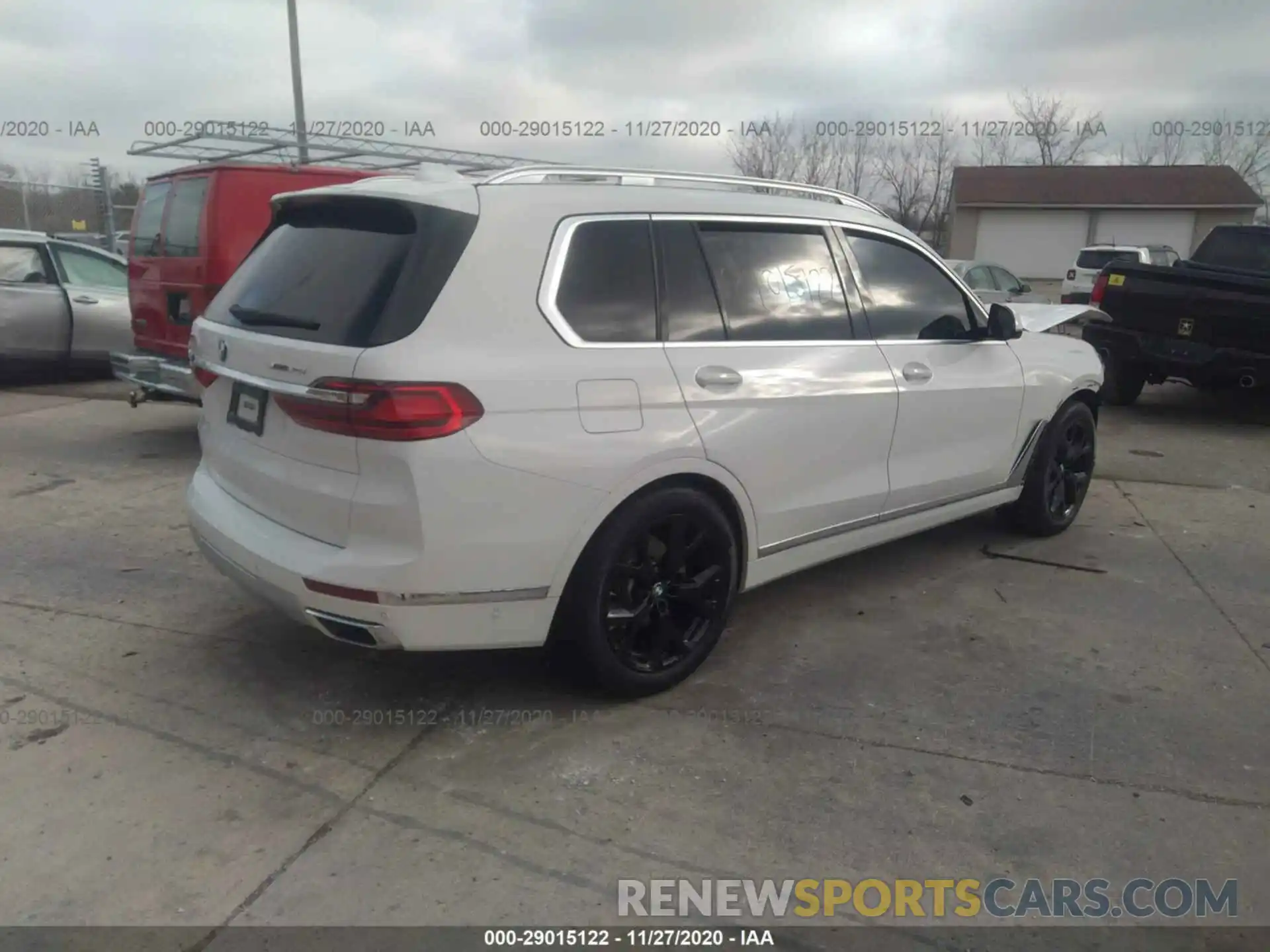 4 Фотография поврежденного автомобиля 5UXCW2C03L9B96441 BMW X7 2020