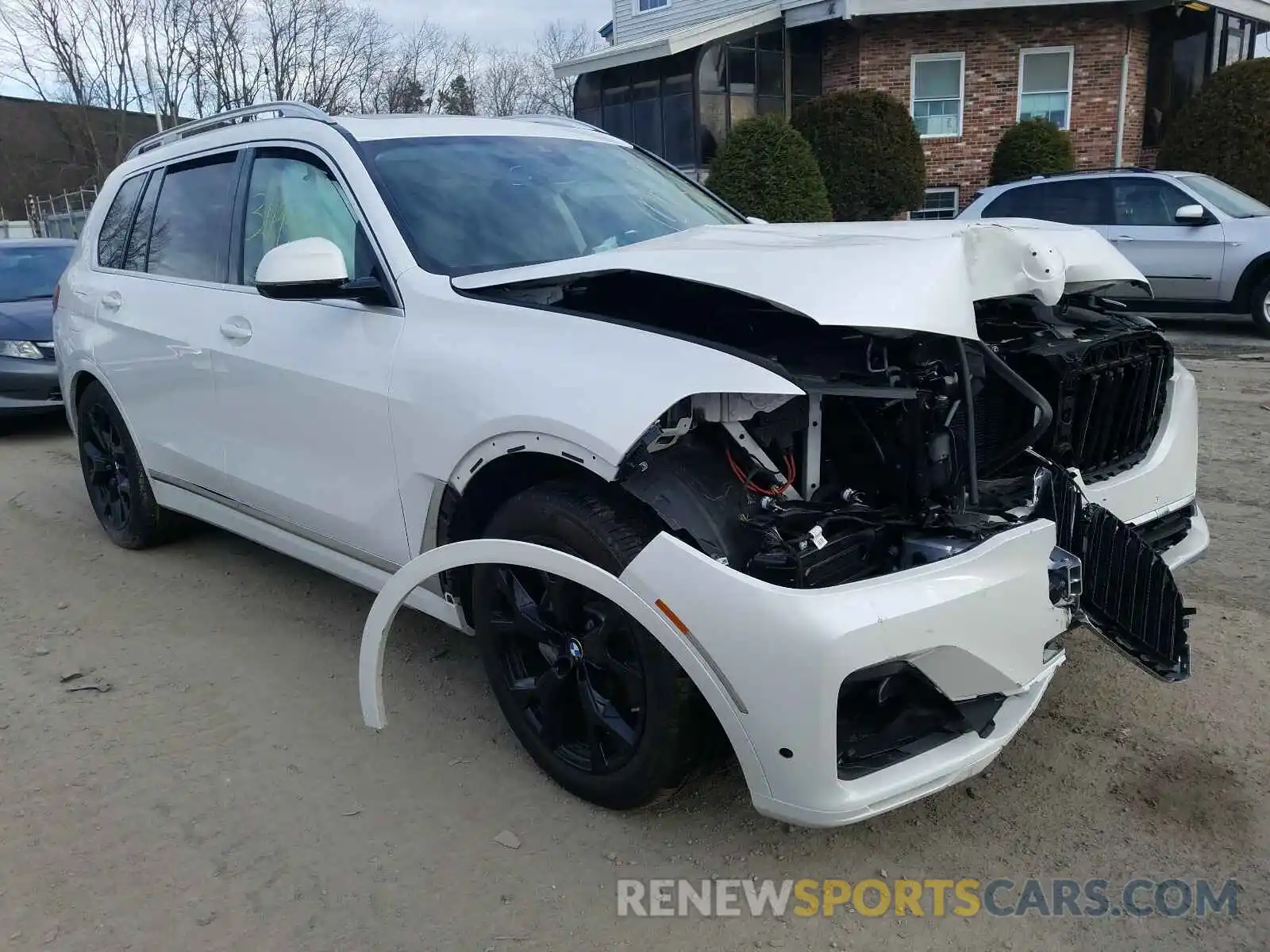 1 Photograph of a damaged car 5UXCW2C03L9C07079 BMW X7 2020