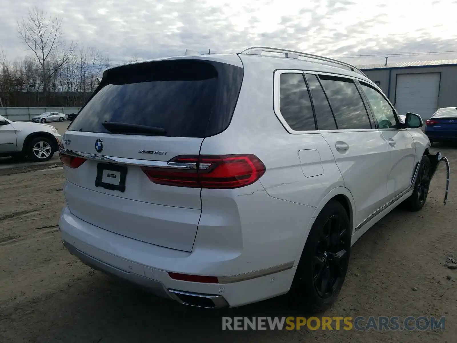 4 Фотография поврежденного автомобиля 5UXCW2C03L9C07079 BMW X7 2020