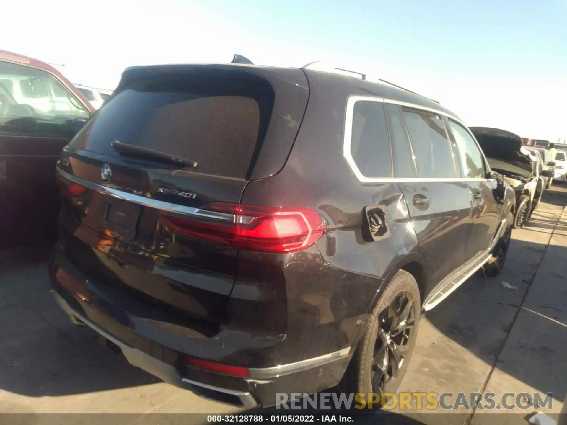 4 Фотография поврежденного автомобиля 5UXCW2C04L9B27340 BMW X7 2020