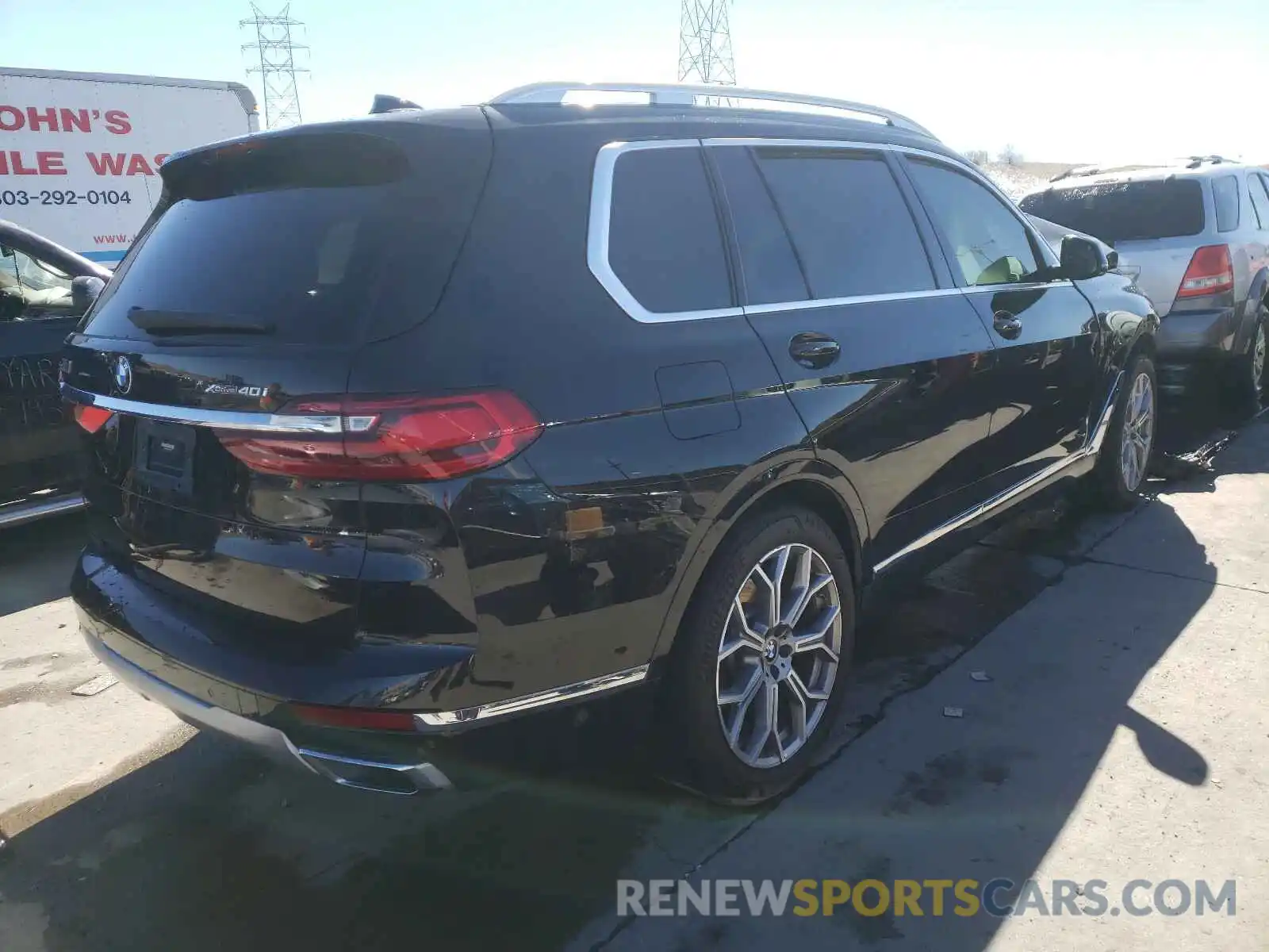 4 Фотография поврежденного автомобиля 5UXCW2C04L9B27936 BMW X7 2020