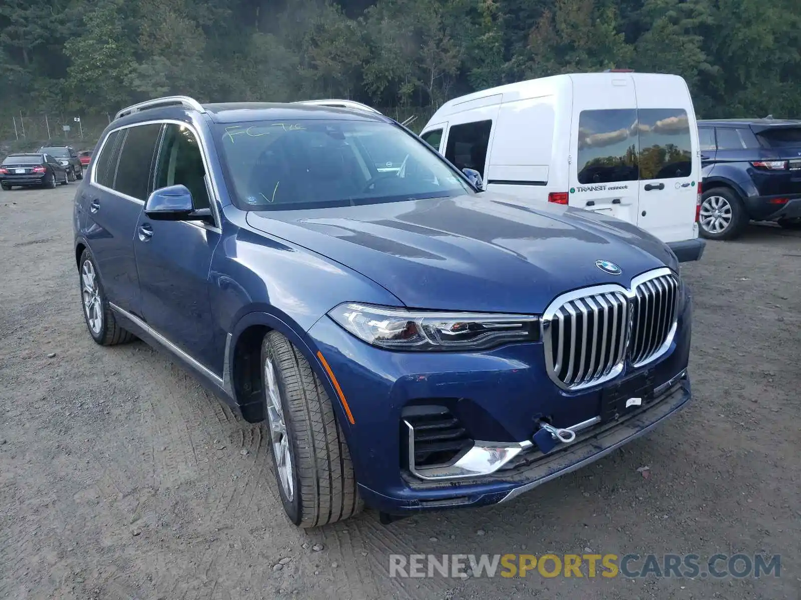 1 Photograph of a damaged car 5UXCW2C04L9B57115 BMW X7 2020