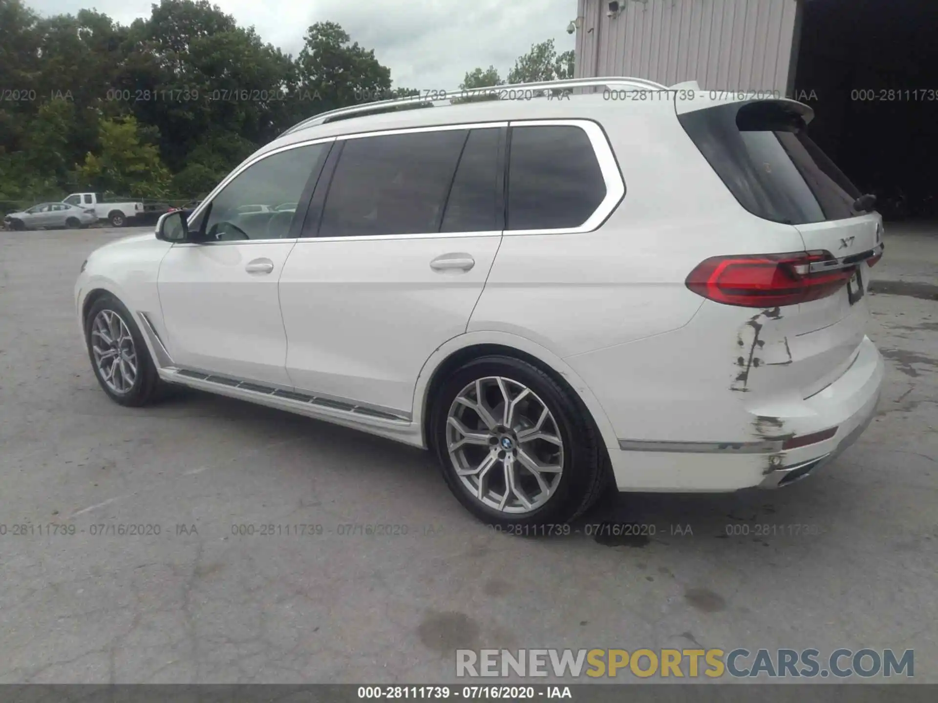 3 Фотография поврежденного автомобиля 5UXCW2C04L9B89014 BMW X7 2020