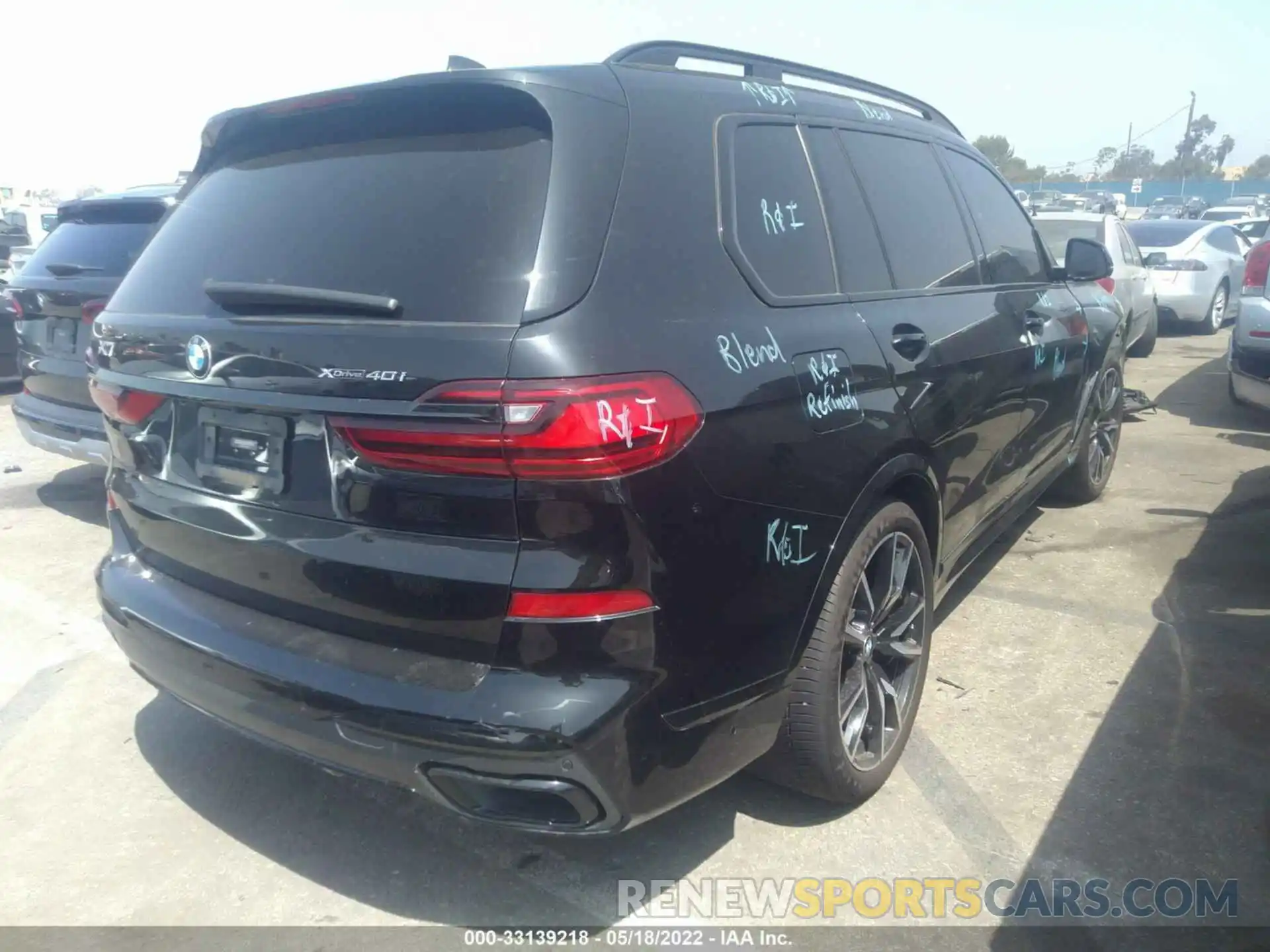 4 Фотография поврежденного автомобиля 5UXCW2C04L9D53815 BMW X7 2020