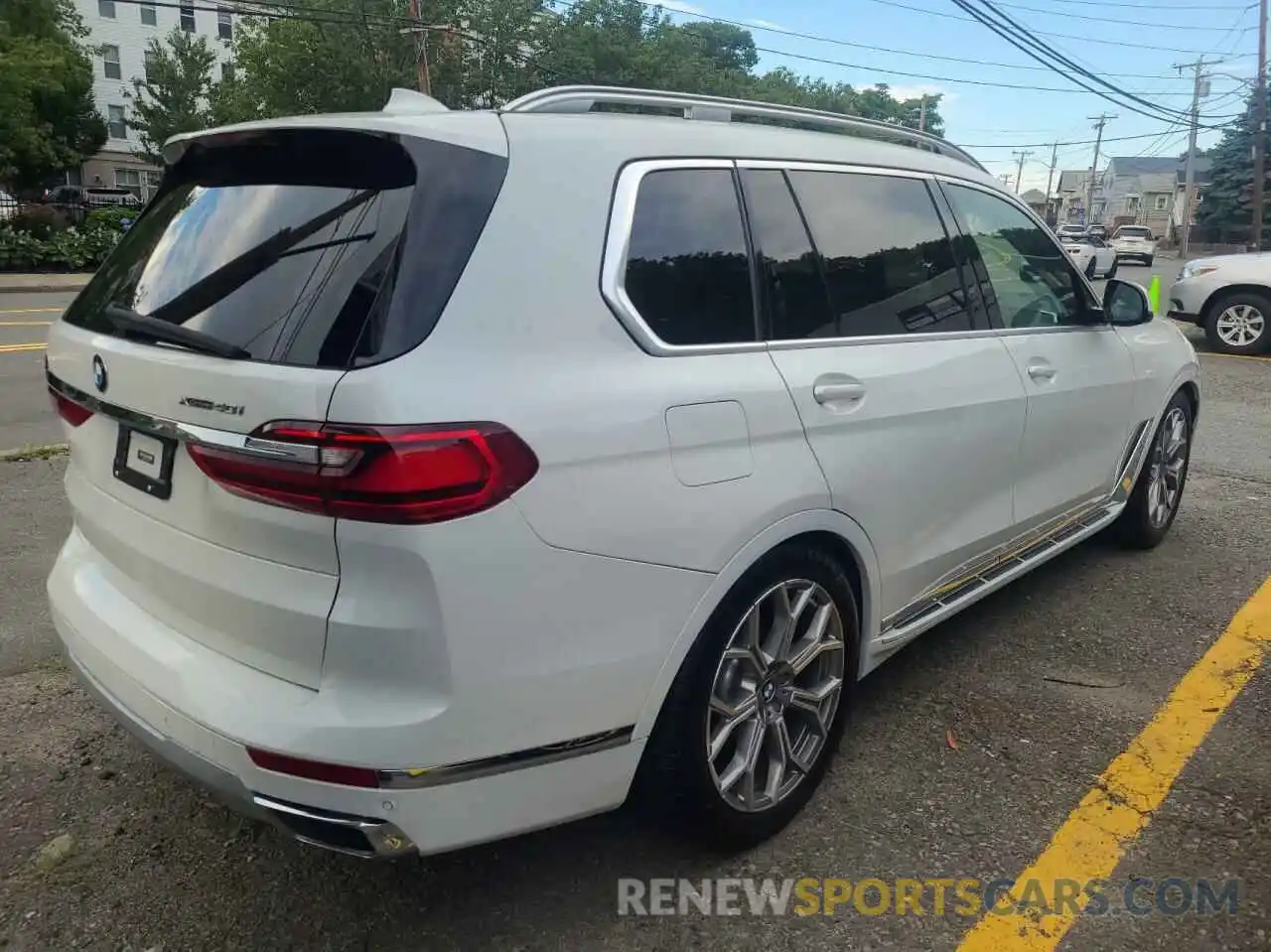 4 Фотография поврежденного автомобиля 5UXCW2C05L9A03819 BMW X7 2020