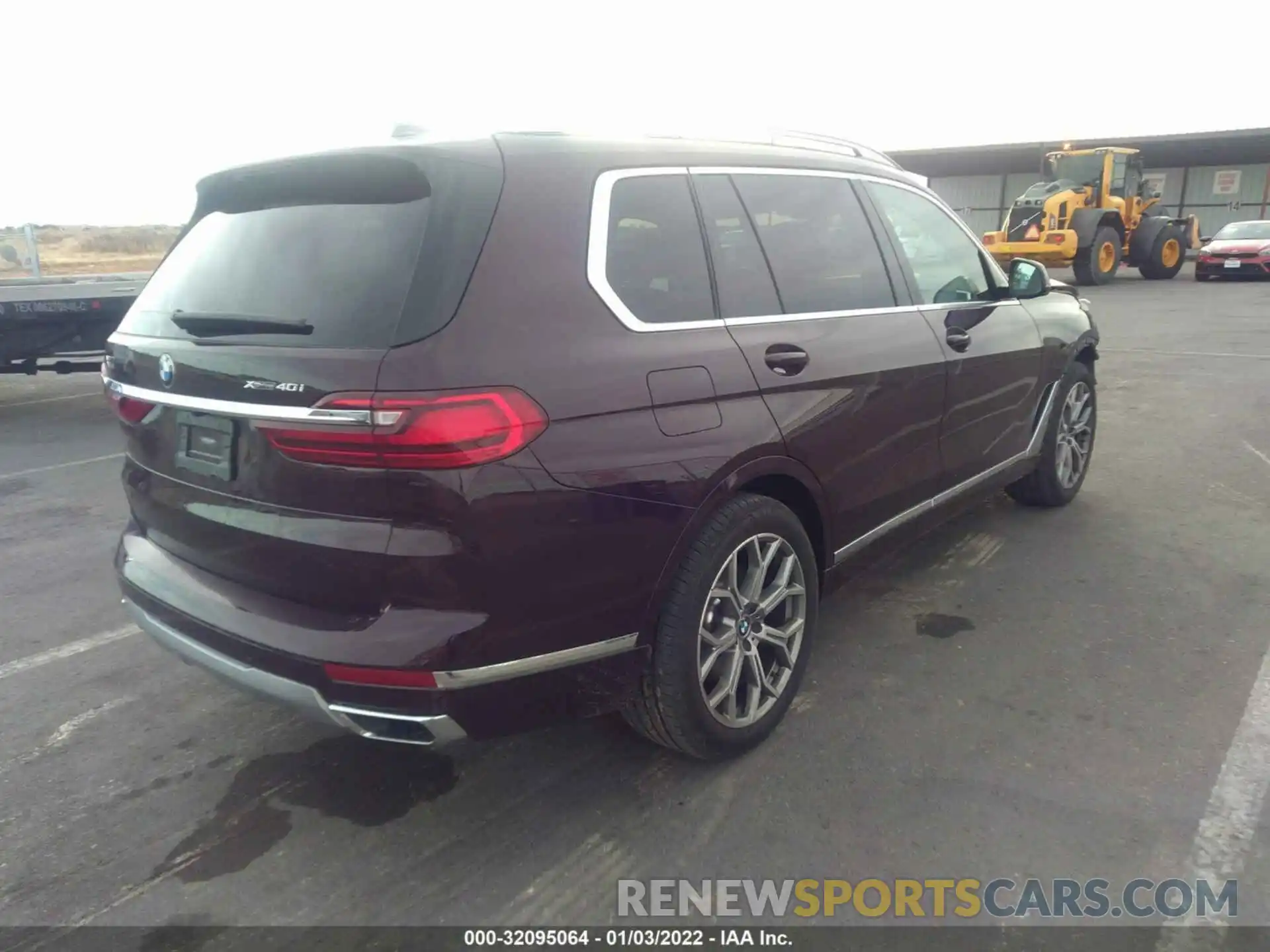 4 Фотография поврежденного автомобиля 5UXCW2C05L9B11681 BMW X7 2020