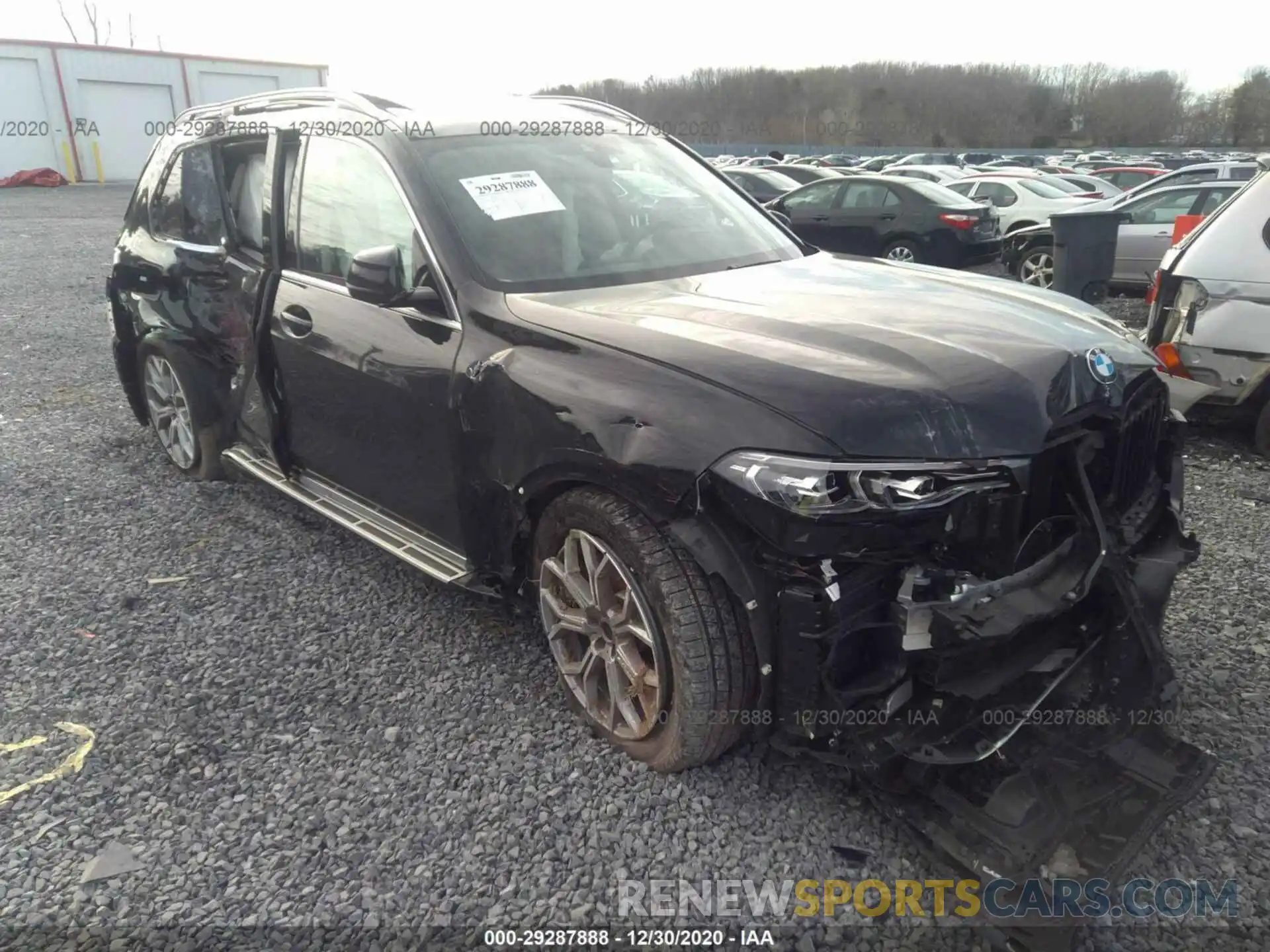 1 Photograph of a damaged car 5UXCW2C05L9C07648 BMW X7 2020