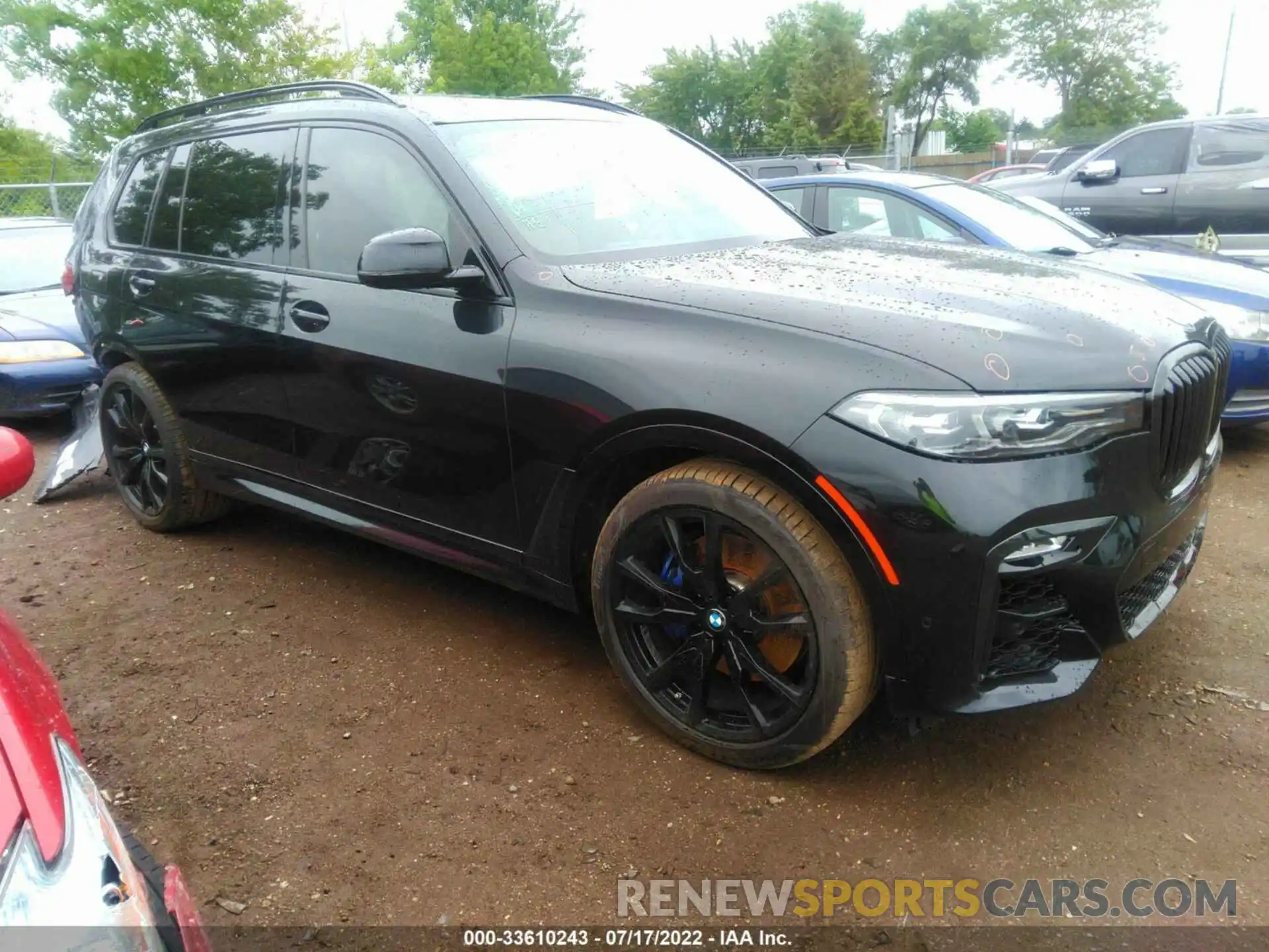 1 Photograph of a damaged car 5UXCW2C05L9D12674 BMW X7 2020