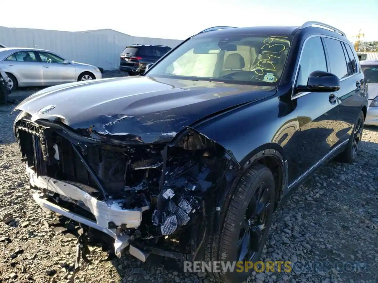 2 Photograph of a damaged car 5UXCW2C06L9A02064 BMW X7 2020