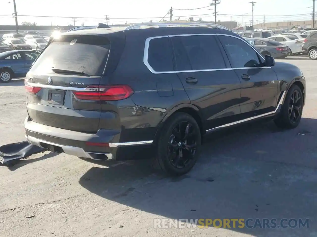 4 Фотография поврежденного автомобиля 5UXCW2C06L9B02603 BMW X7 2020