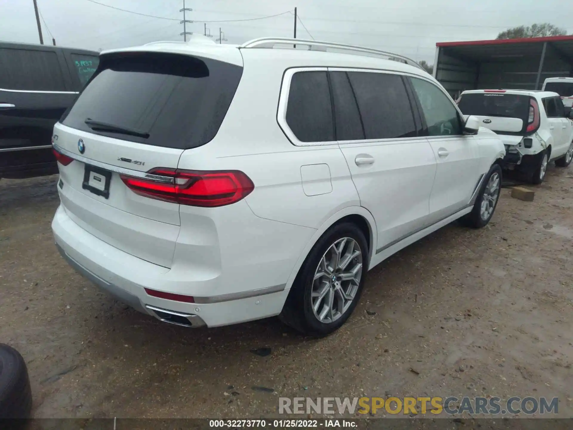 4 Фотография поврежденного автомобиля 5UXCW2C06L9B75244 BMW X7 2020