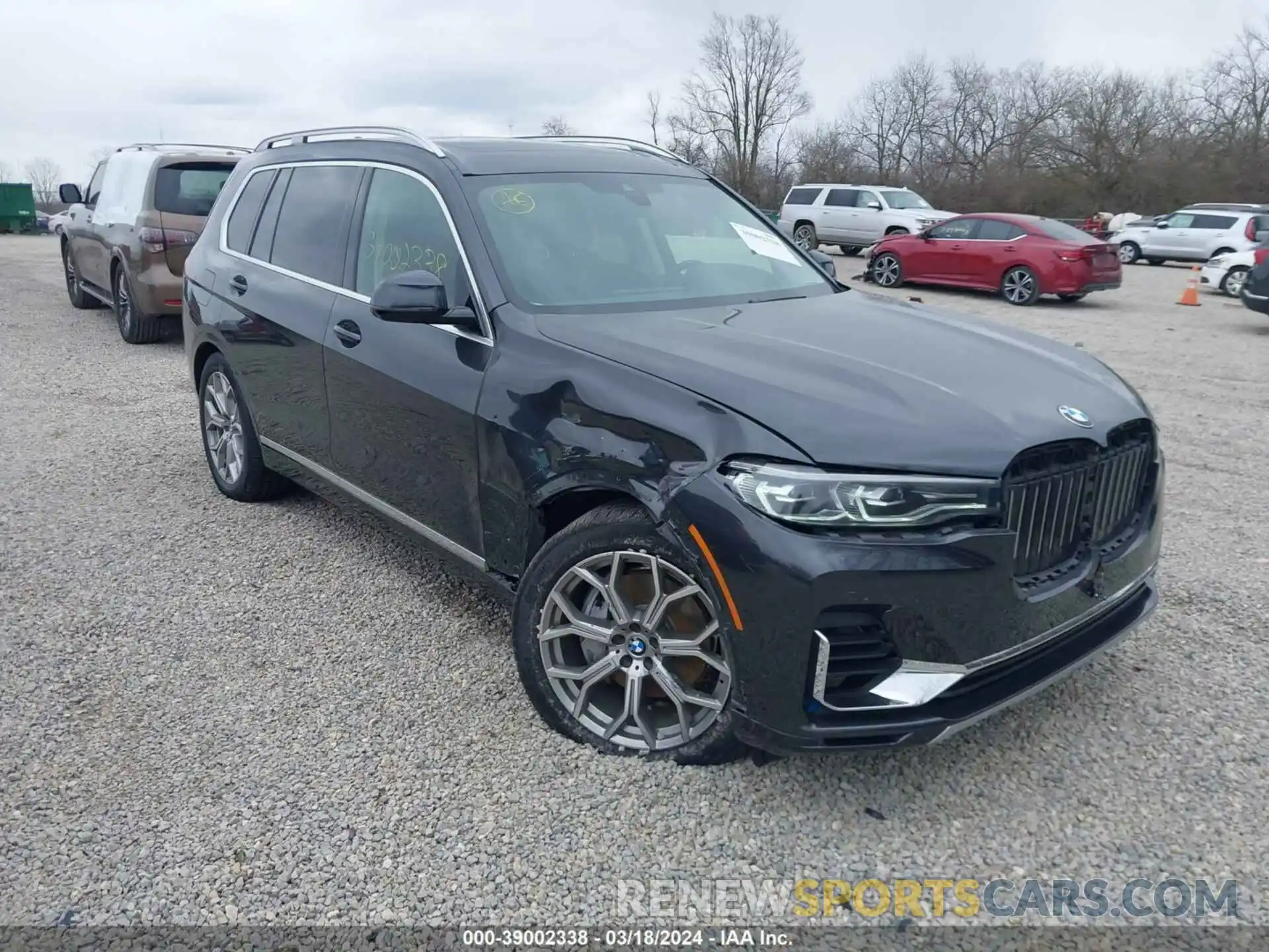 1 Photograph of a damaged car 5UXCW2C06L9C00126 BMW X7 2020