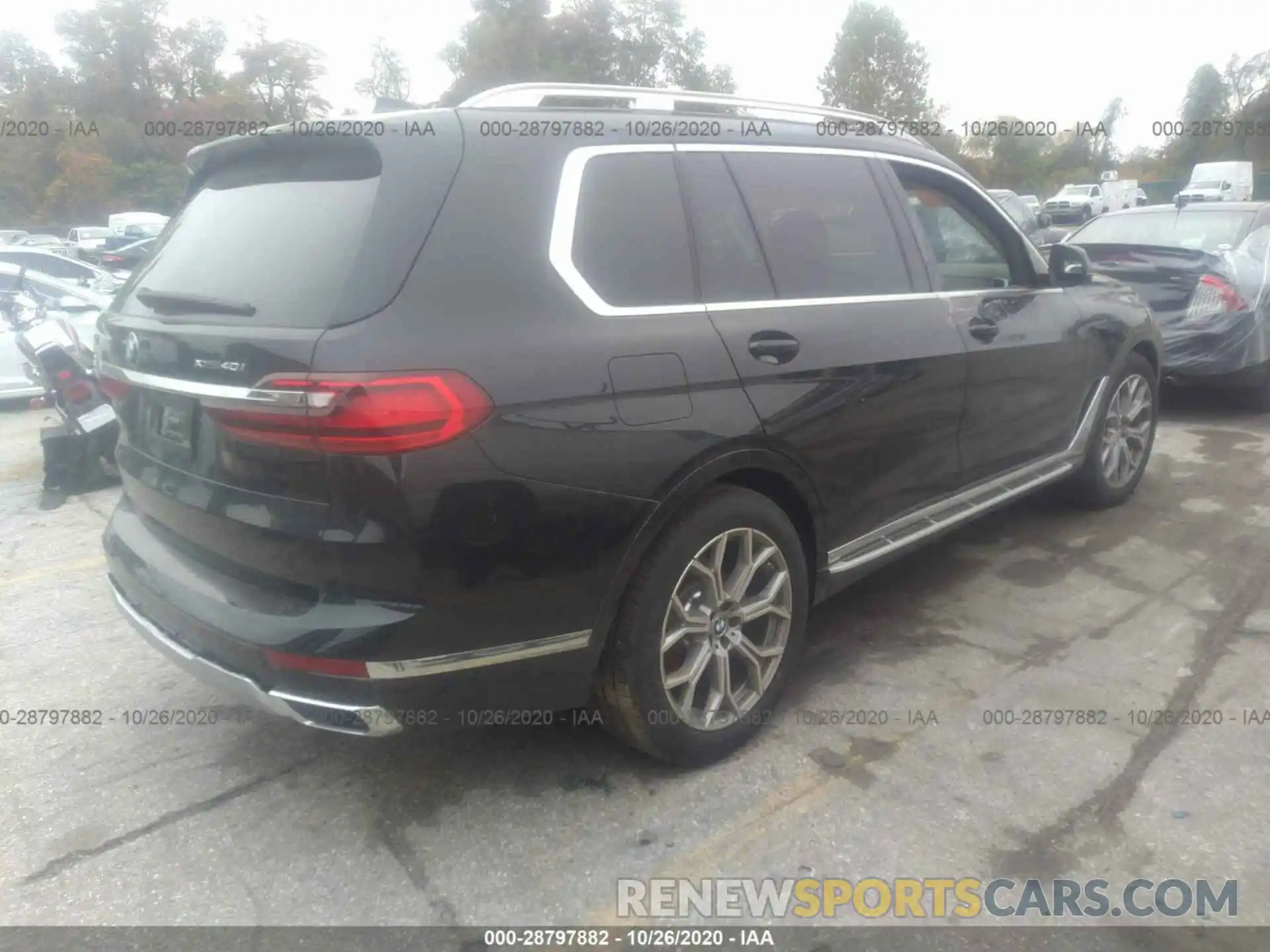 4 Фотография поврежденного автомобиля 5UXCW2C06L9C13166 BMW X7 2020