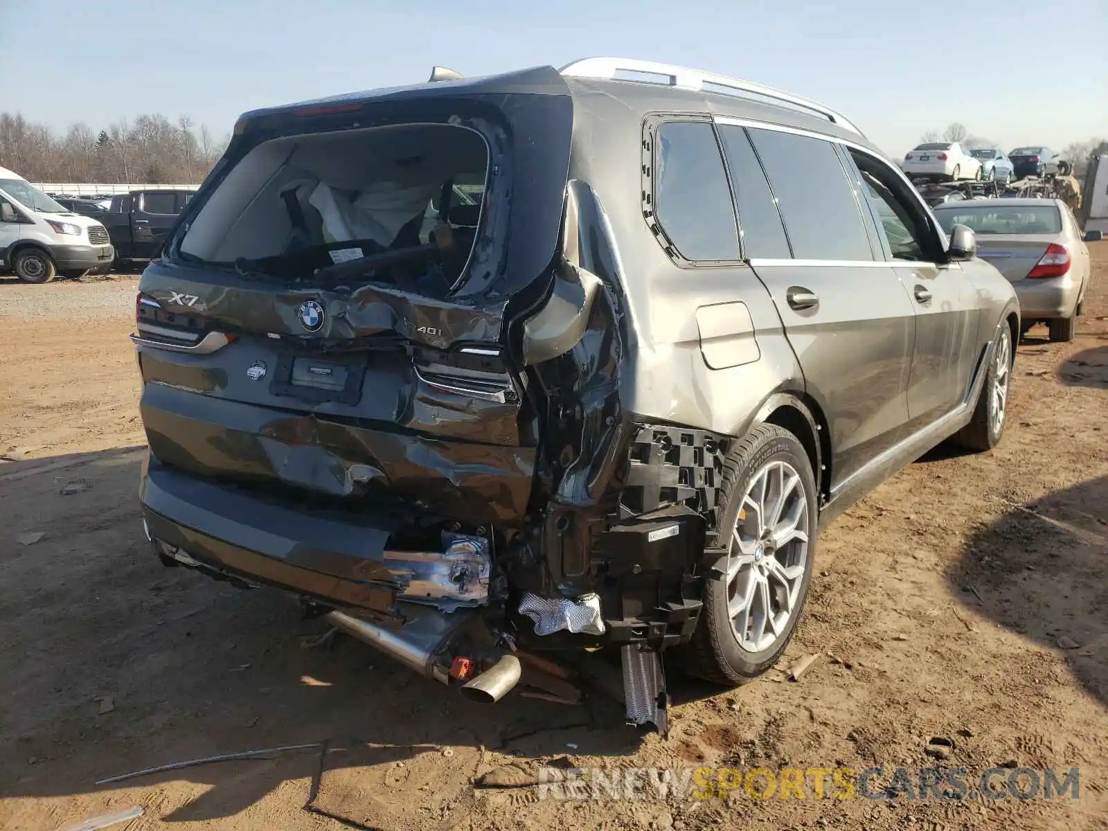 4 Фотография поврежденного автомобиля 5UXCW2C06L9C83170 BMW X7 2020