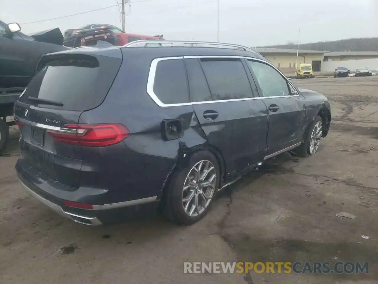 4 Фотография поврежденного автомобиля 5UXCW2C07L0E74827 BMW X7 2020