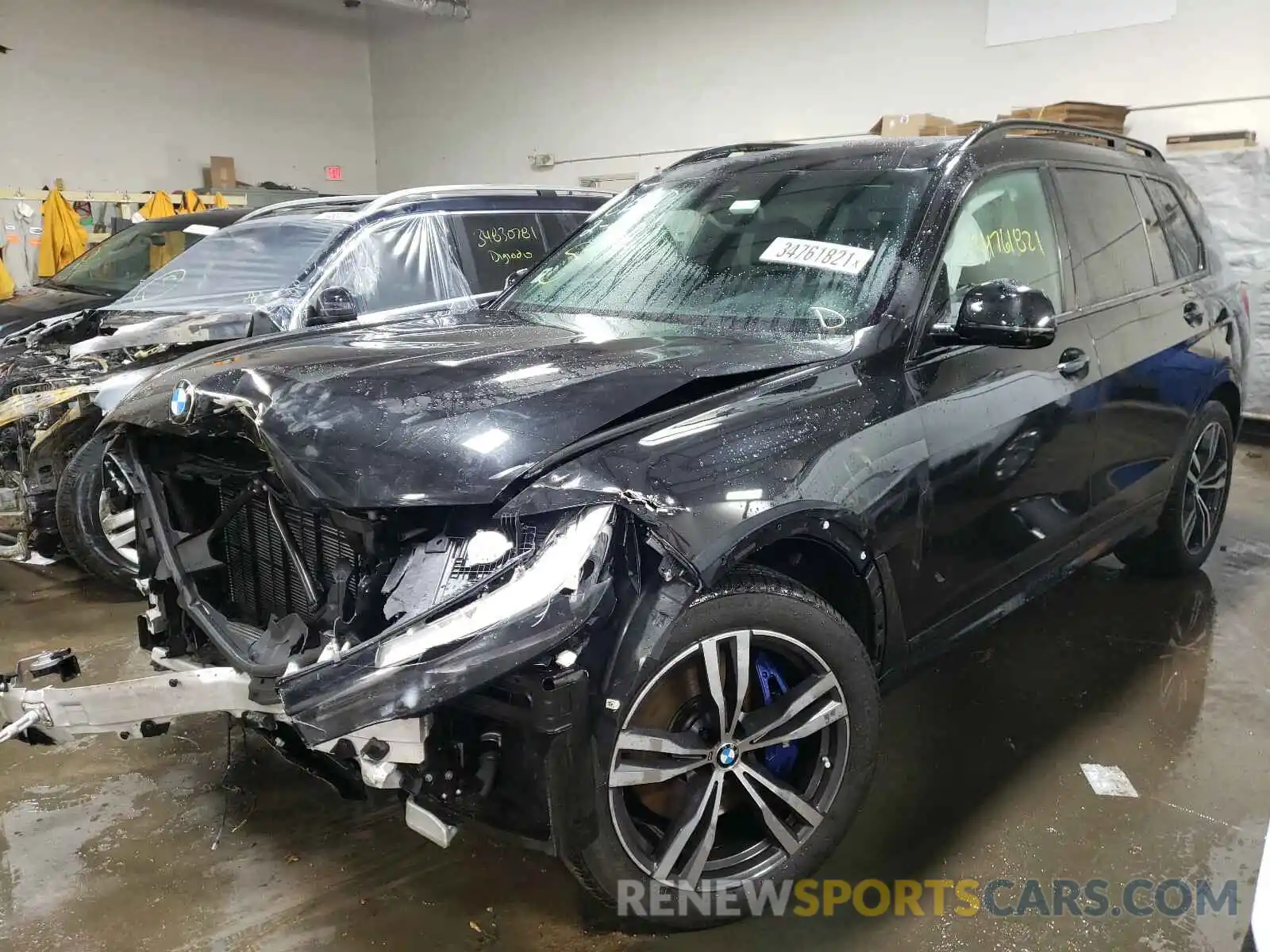 2 Фотография поврежденного автомобиля 5UXCW2C07L9A00131 BMW X7 2020