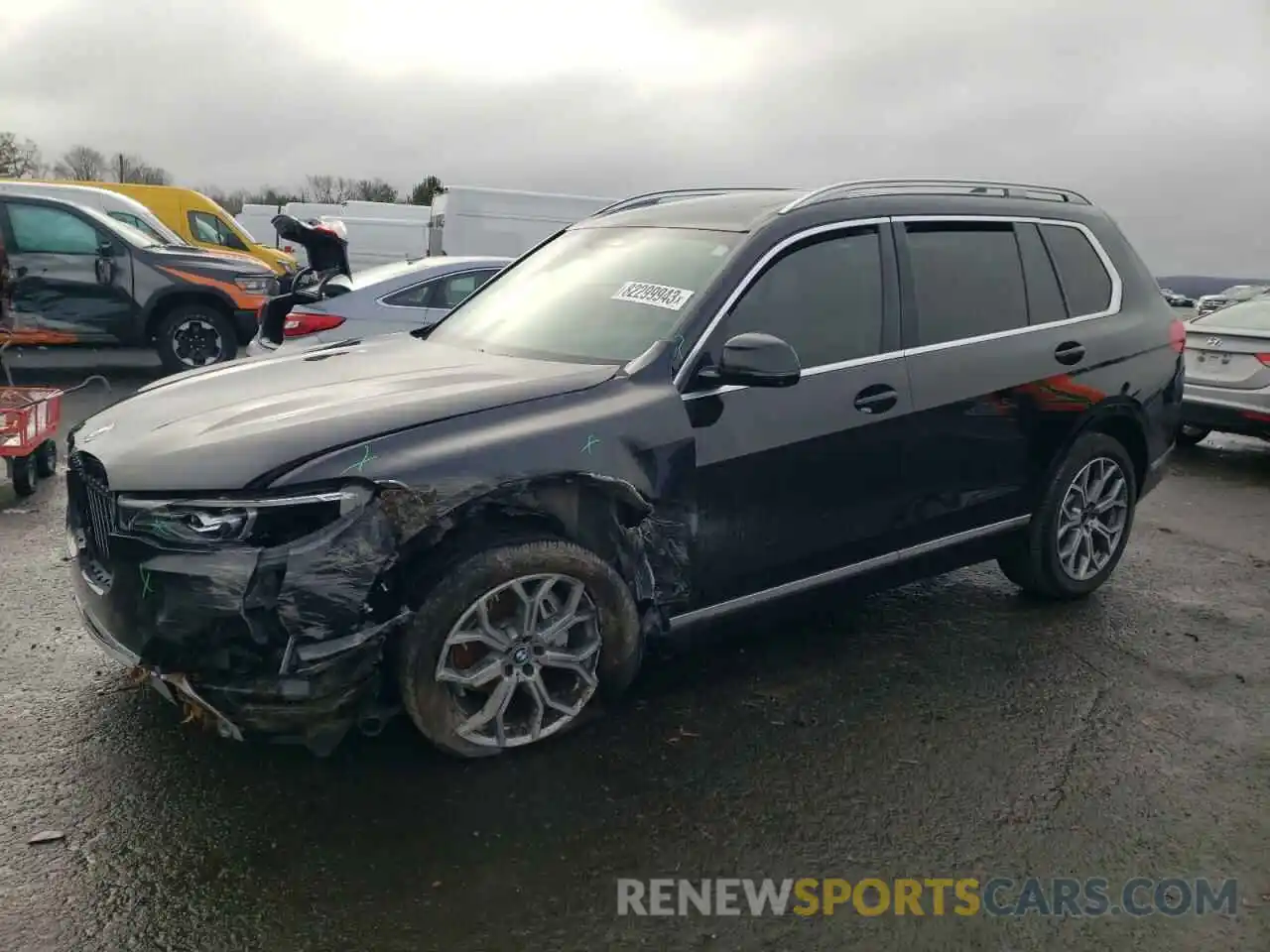 1 Photograph of a damaged car 5UXCW2C07L9C05965 BMW X7 2020