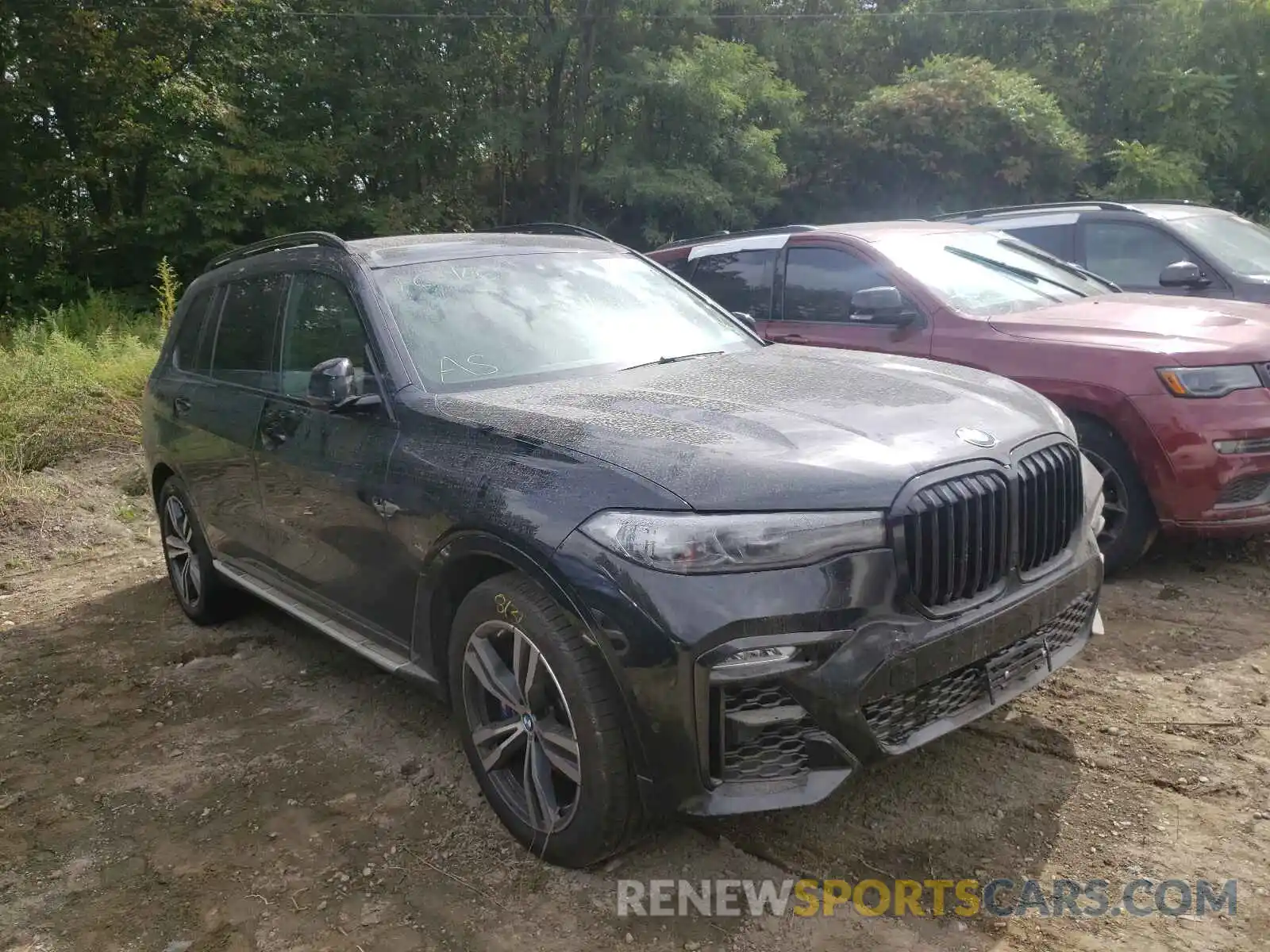 1 Photograph of a damaged car 5UXCW2C07L9C59928 BMW X7 2020