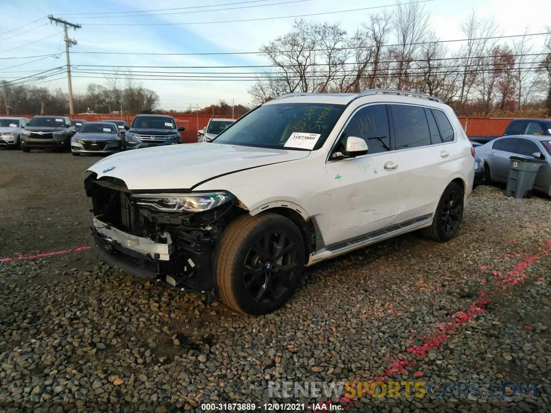 2 Фотография поврежденного автомобиля 5UXCW2C08L9C07269 BMW X7 2020