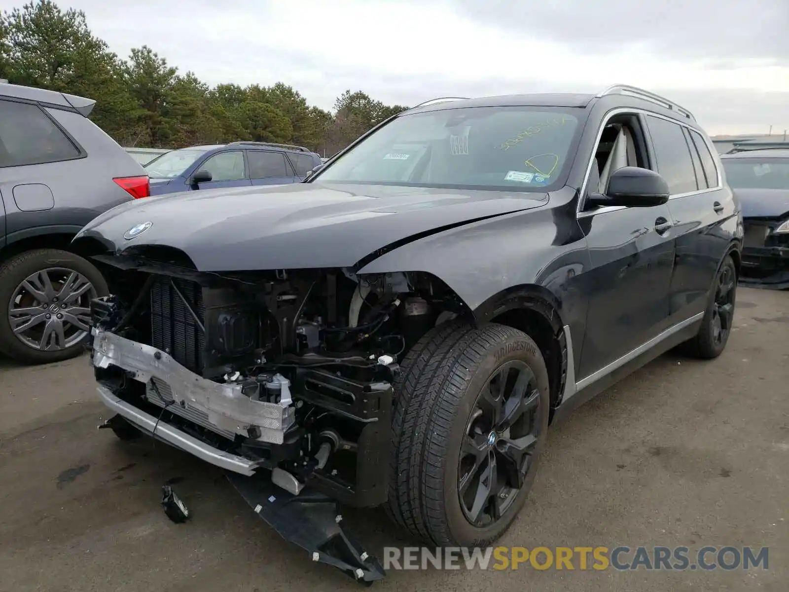 2 Фотография поврежденного автомобиля 5UXCW2C08L9C07563 BMW X7 2020