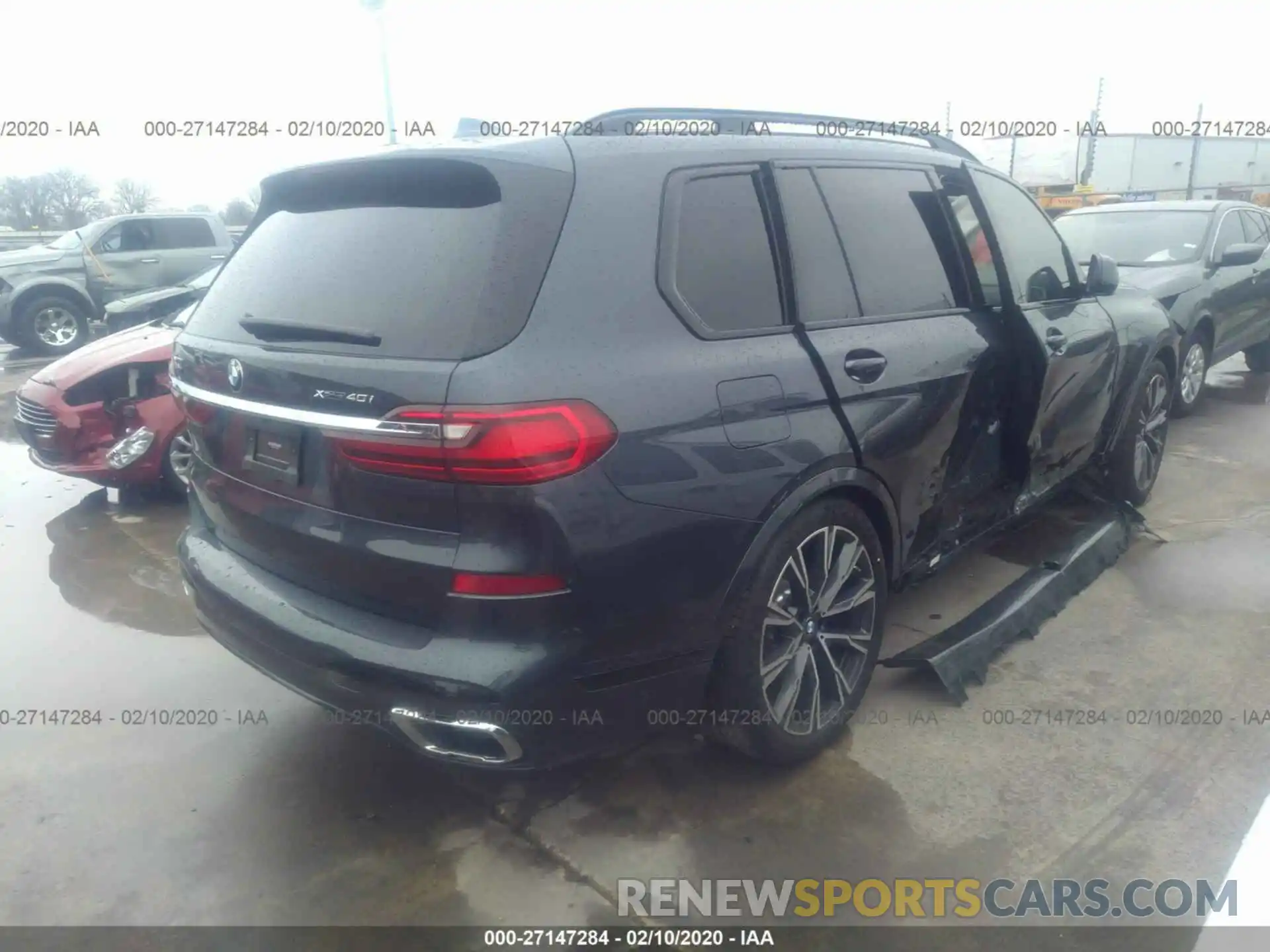 4 Фотография поврежденного автомобиля 5UXCW2C09L9A00986 BMW X7 2020