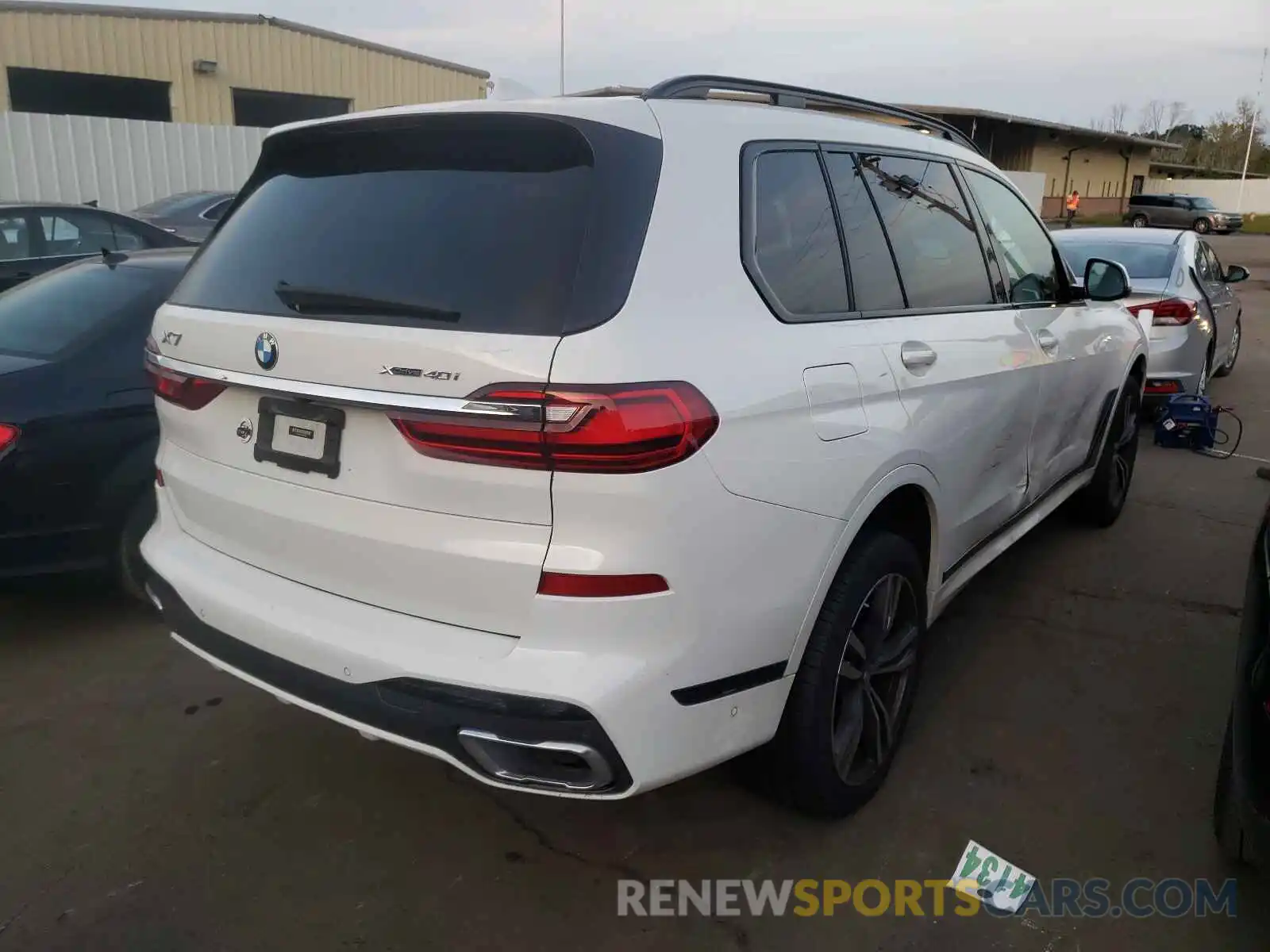 4 Фотография поврежденного автомобиля 5UXCW2C09L9B18696 BMW X7 2020