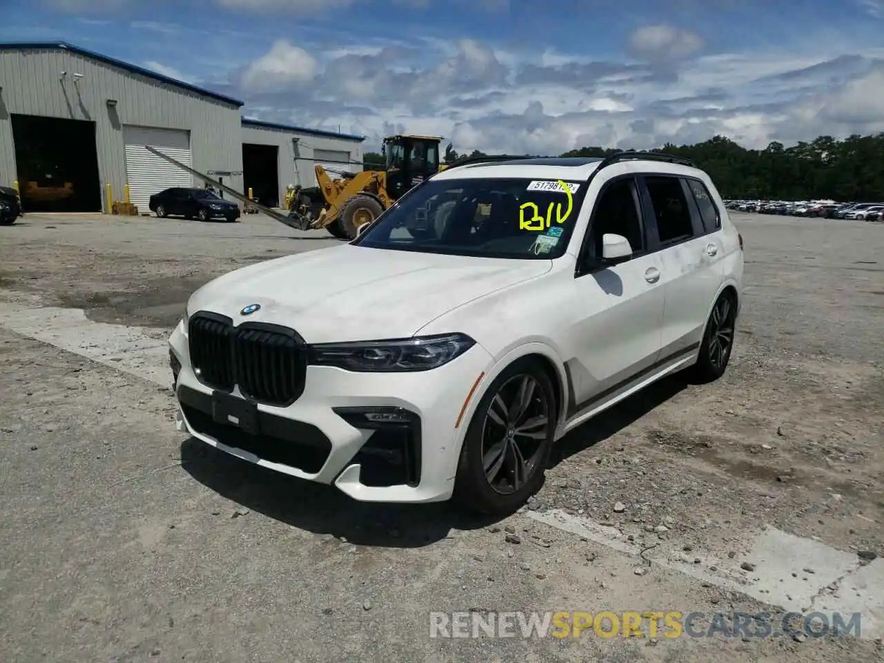 2 Фотография поврежденного автомобиля 5UXCW2C09L9B65856 BMW X7 2020