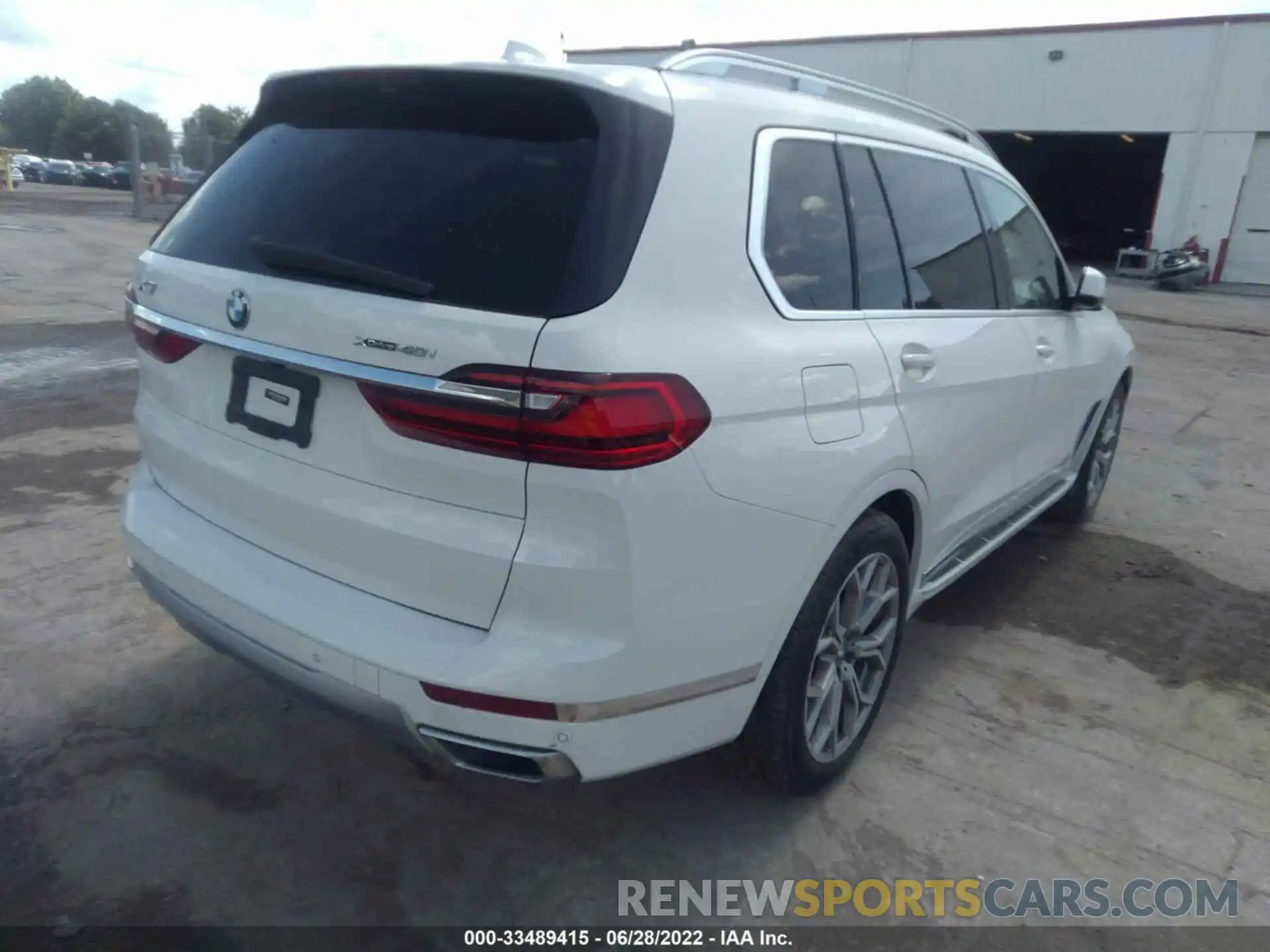 4 Фотография поврежденного автомобиля 5UXCW2C09L9B92863 BMW X7 2020