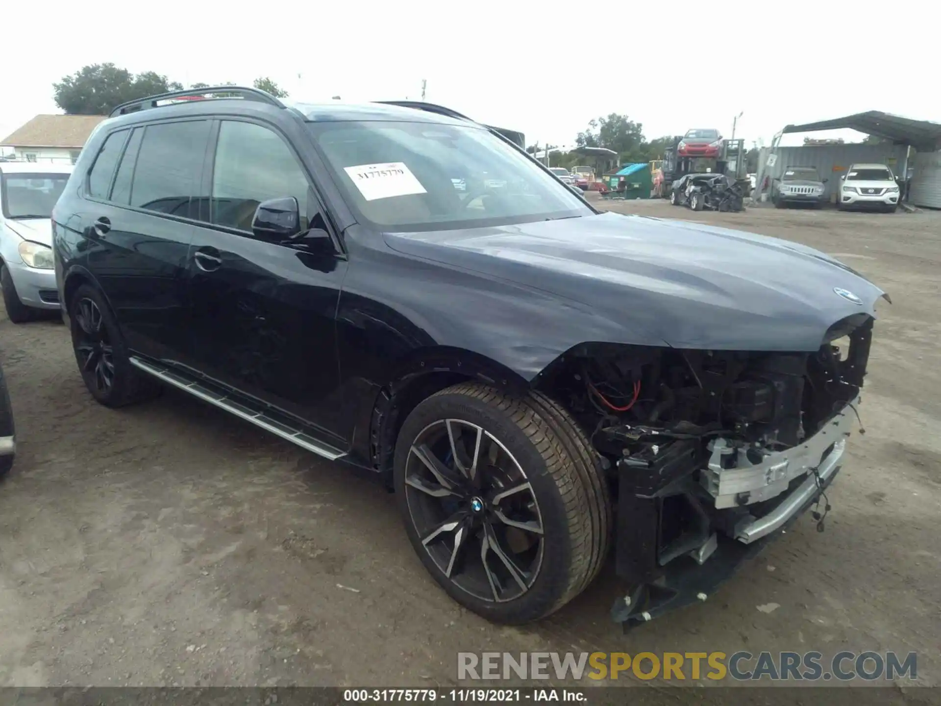 1 Photograph of a damaged car 5UXCW2C09L9D12872 BMW X7 2020