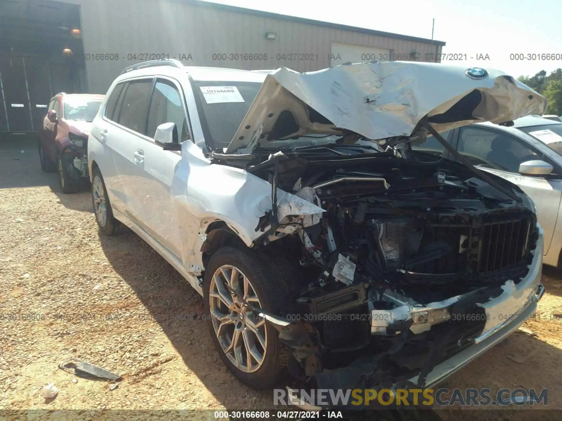 1 Фотография поврежденного автомобиля 5UXCW2C0XL9B45843 BMW X7 2020