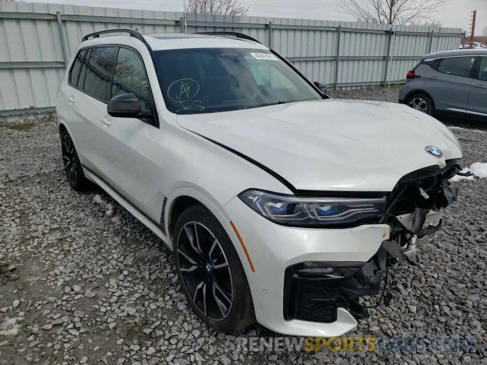 1 Фотография поврежденного автомобиля 5UXCW2C0XL9B48550 BMW X7 2020