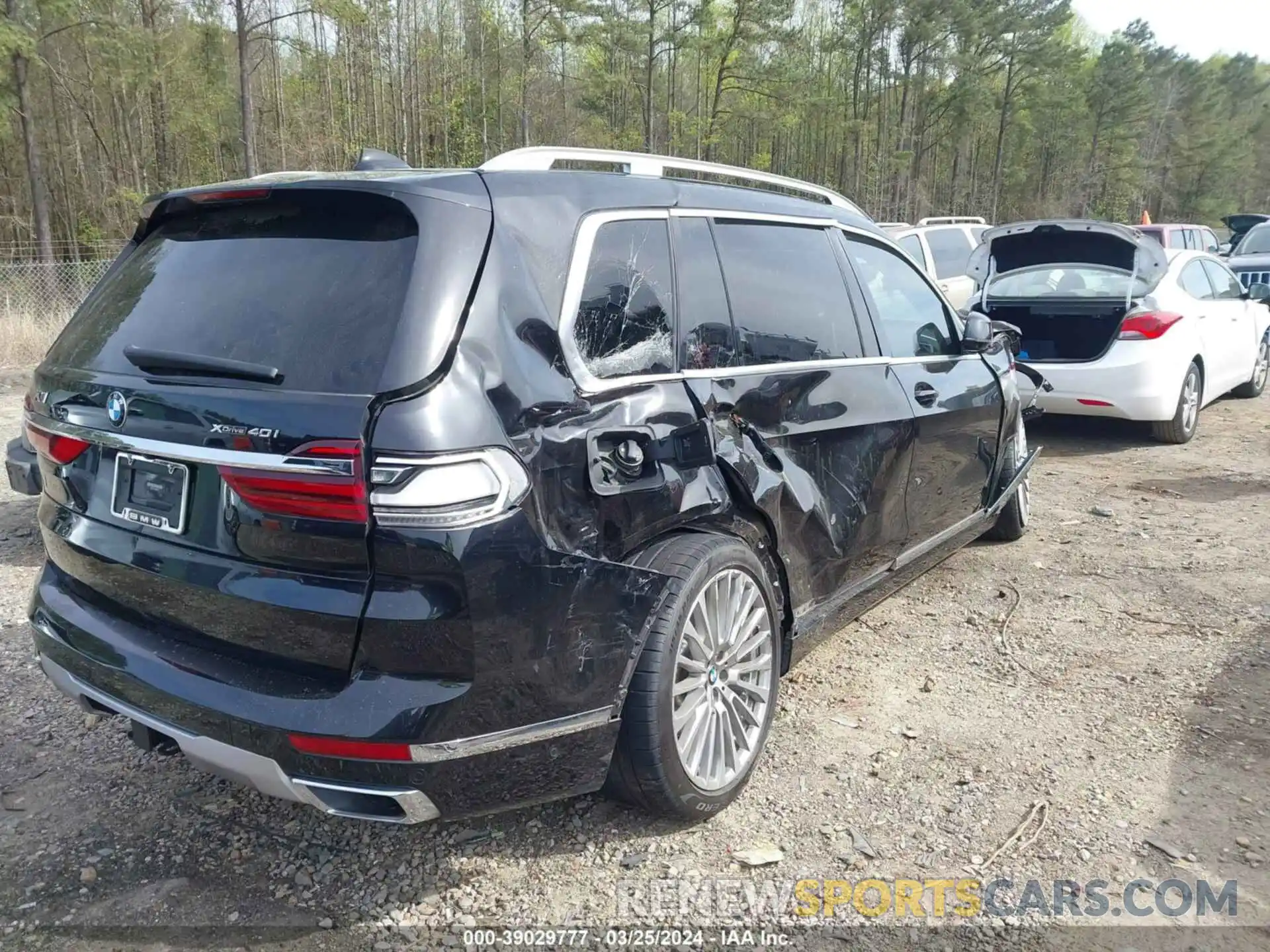 4 Фотография поврежденного автомобиля 5UXCW2C0XL9B99739 BMW X7 2020