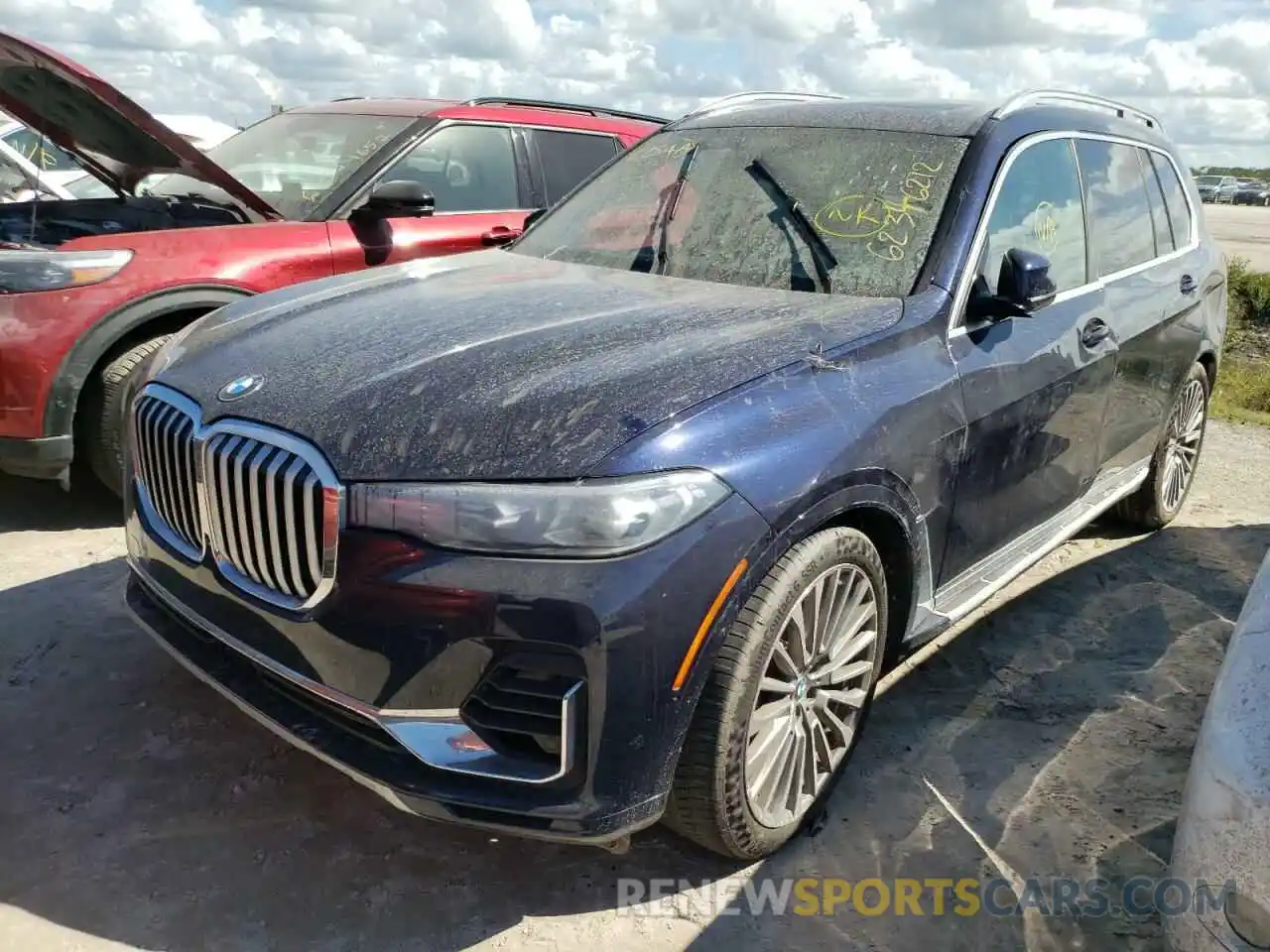 2 Фотография поврежденного автомобиля 5UXCX4C00L9D06046 BMW X7 2020