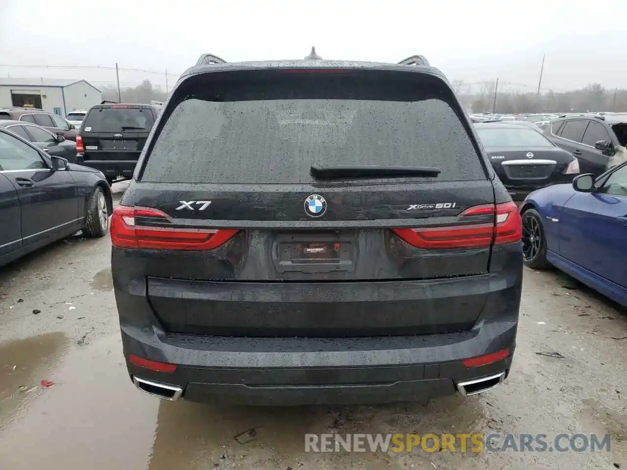 6 Фотография поврежденного автомобиля 5UXCX4C00L9D31531 BMW X7 2020